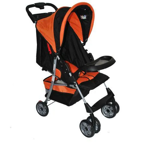 Cochecito Toing Rider 8613 Naranja y Negro