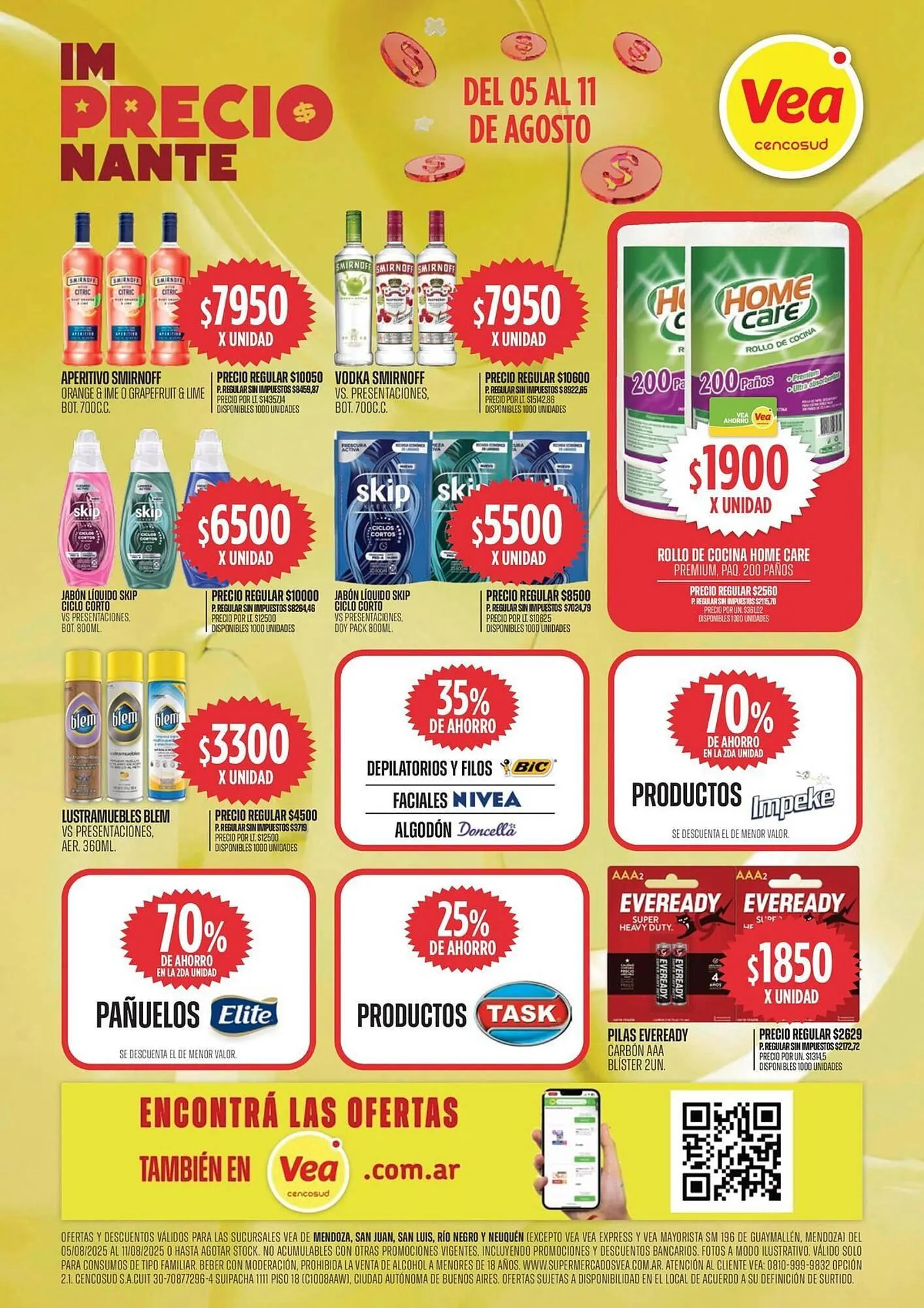 Ofertas de Catálogo Supermercados Vea 5 de agosto al 11 de agosto 2025 - Página 7 del catálogo