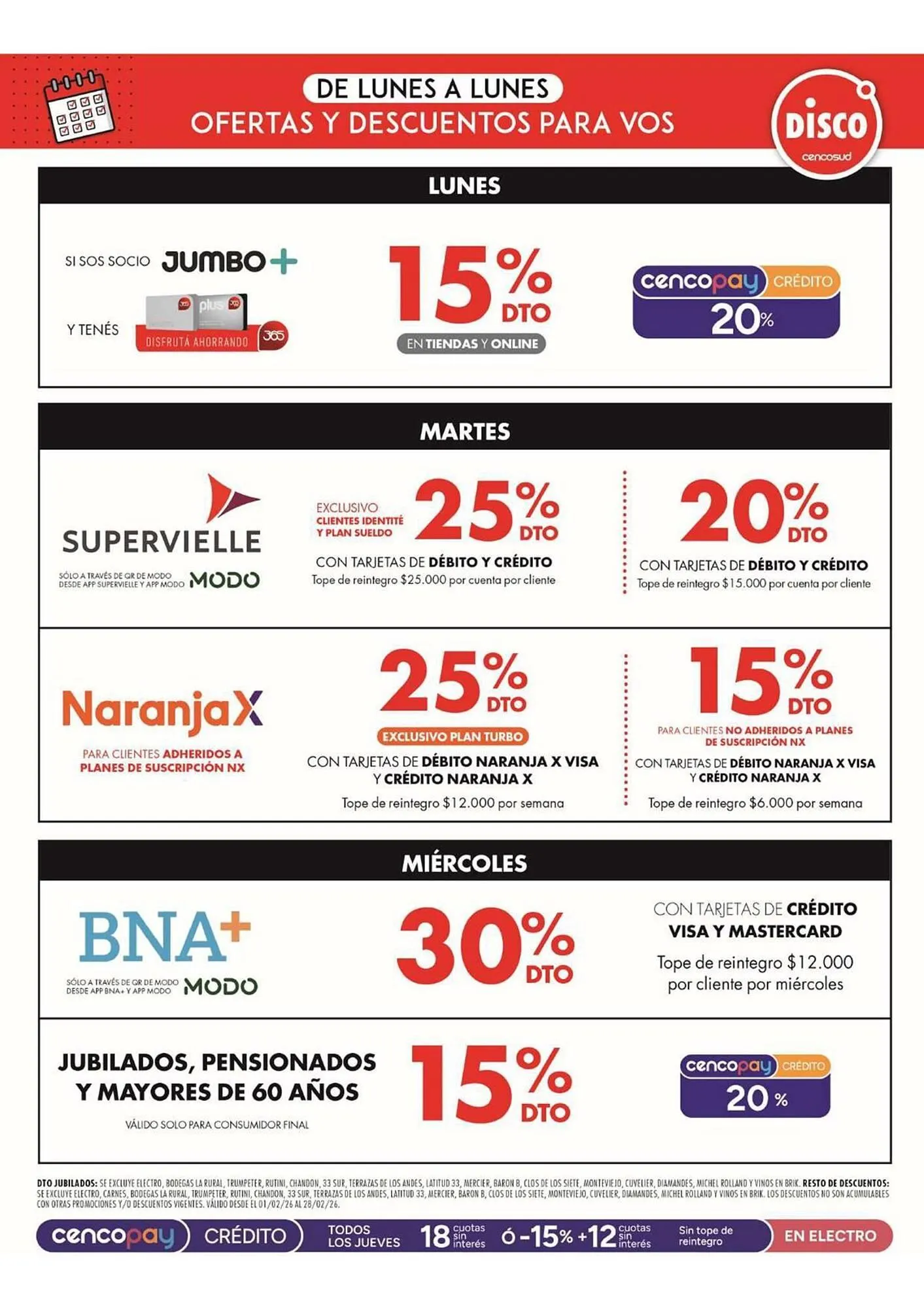 Ofertas de Folleto Disco 6 de febrero al 8 de febrero 2026 - Página 7 del catálogo