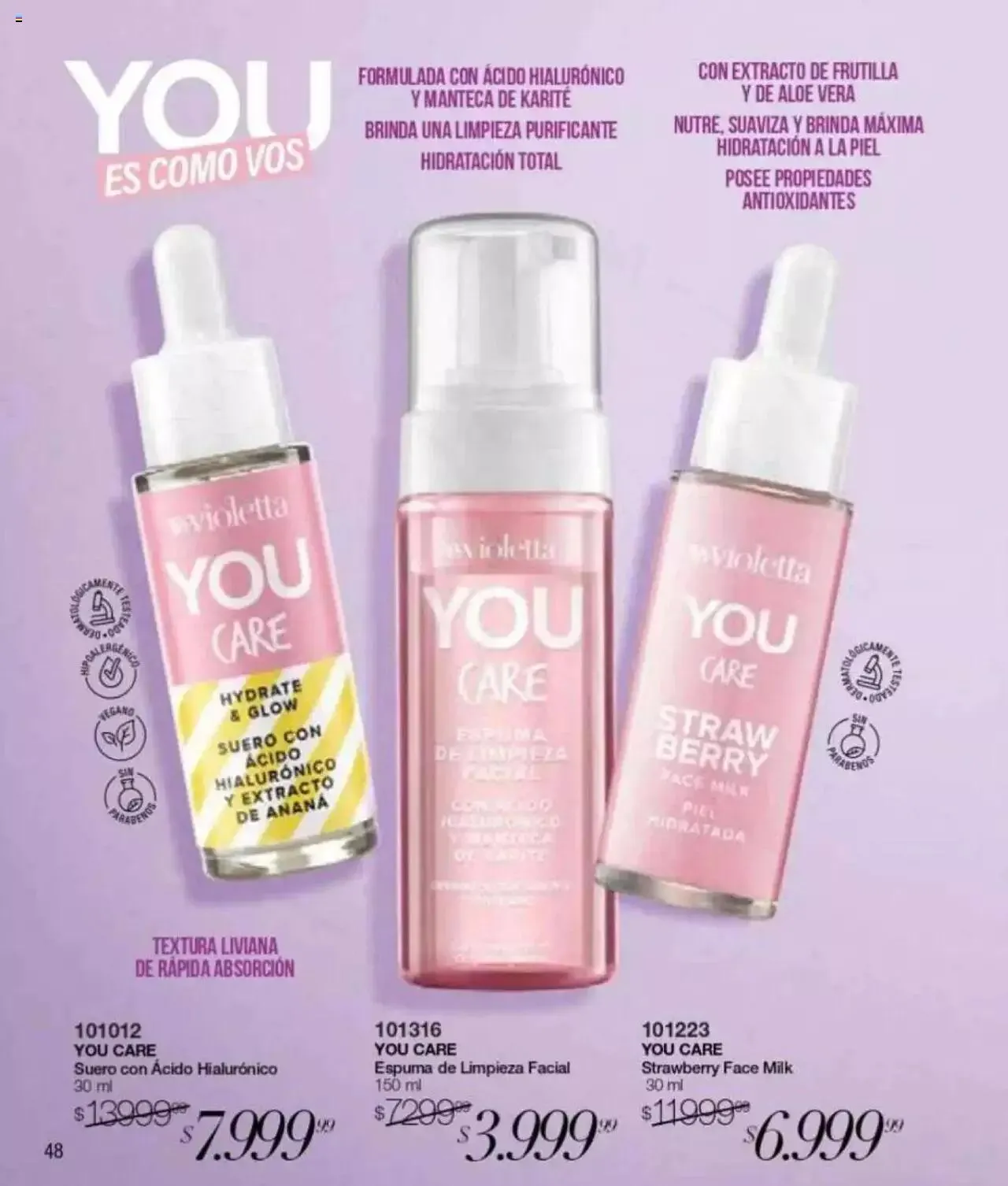 Ofertas de Violetta catálogo 4 de abril al 31 de diciembre 2024 - Página 48 del catálogo