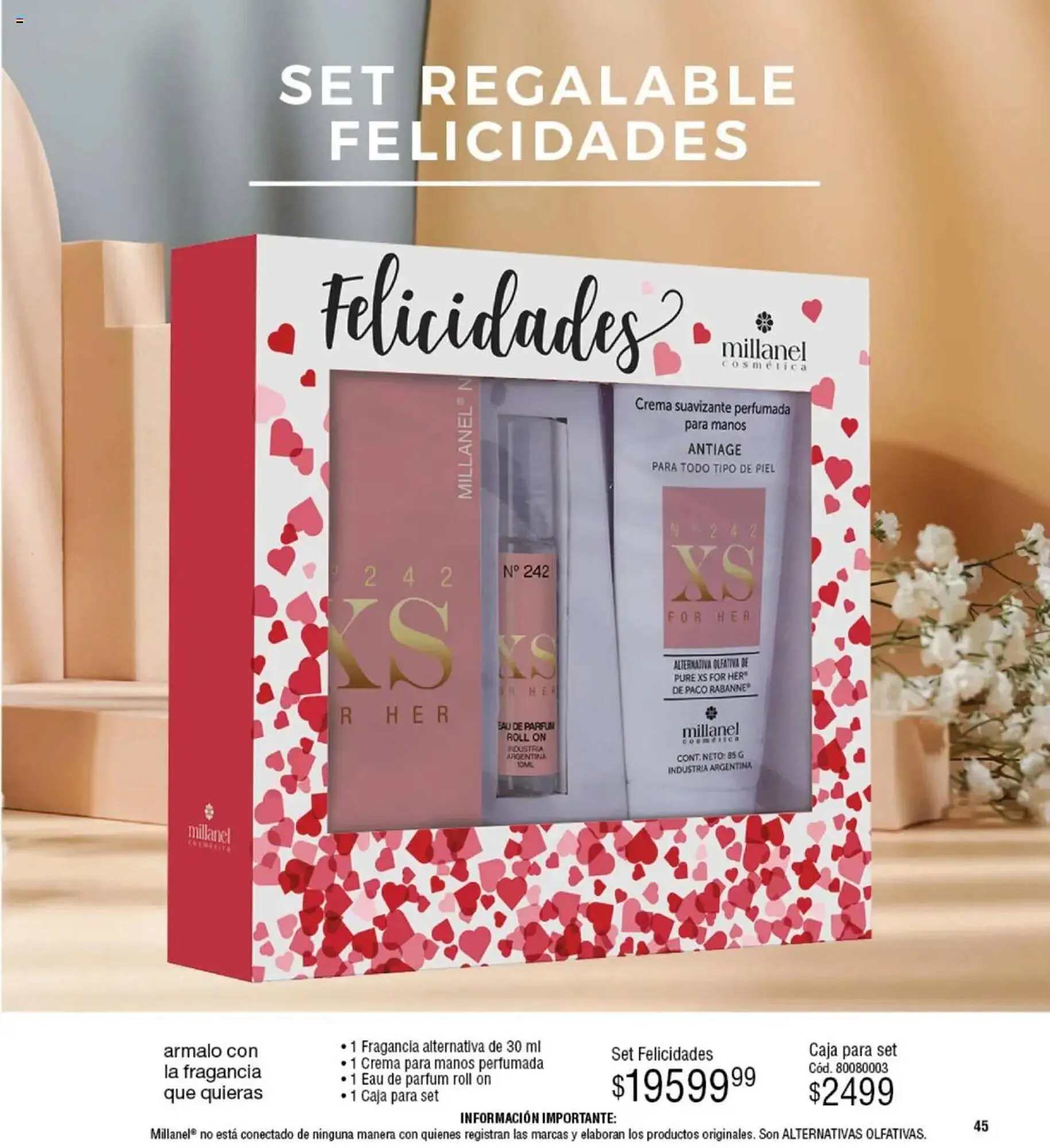 Ofertas de Catálogo Millanel Cosmética 28 de abril al 25 de mayo 2025 - Página 45 del catálogo