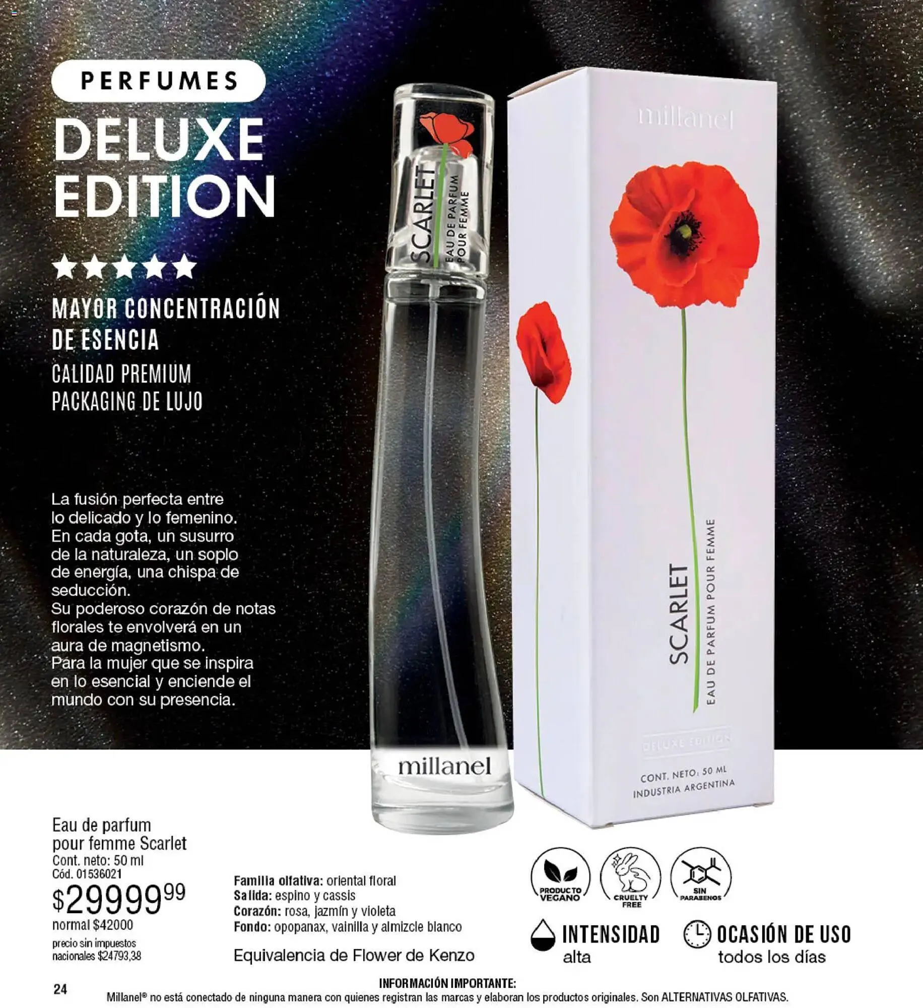 Ofertas de Catálogo Millanel Cosmética 30 de marzo al 27 de abril 2026 - Página 24 del catálogo