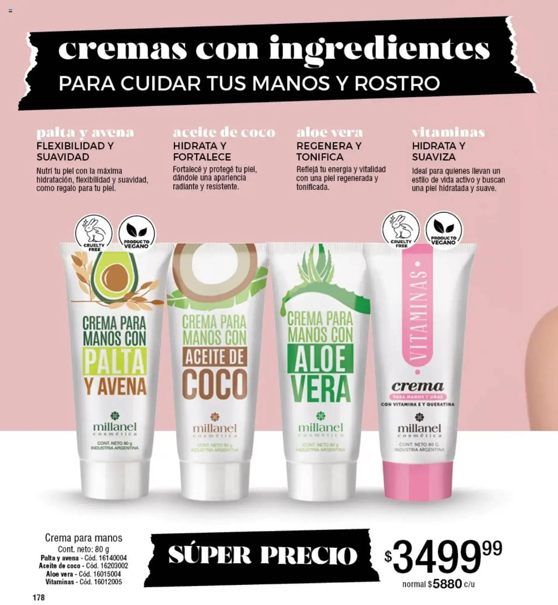 Ofertas de Catálogo Millanel Cosmética 26 de mayo al 23 de junio 2025 - Página 550 del catálogo