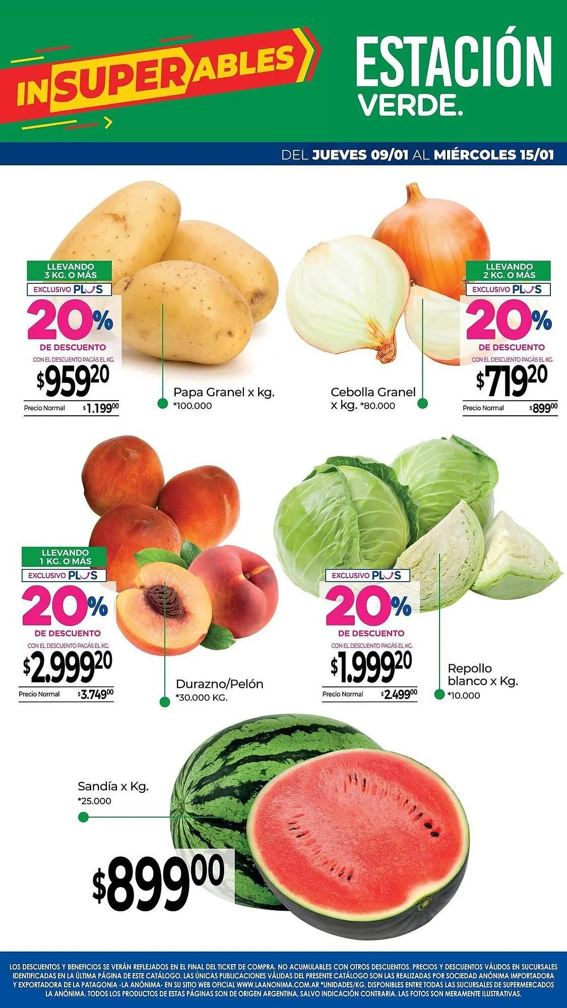 Ofertas de Catálogo La Anonima 9 de enero al 16 de enero 2025 - Página 4 del catálogo