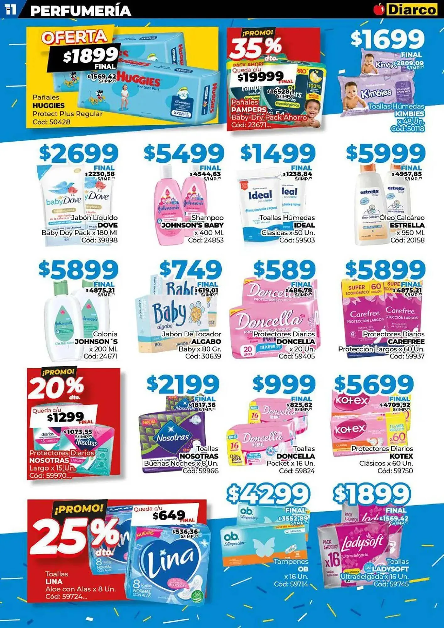 Ofertas de Catálogo Diarco 14 de abril al 20 de abril 2025 - Página 31 del catálogo