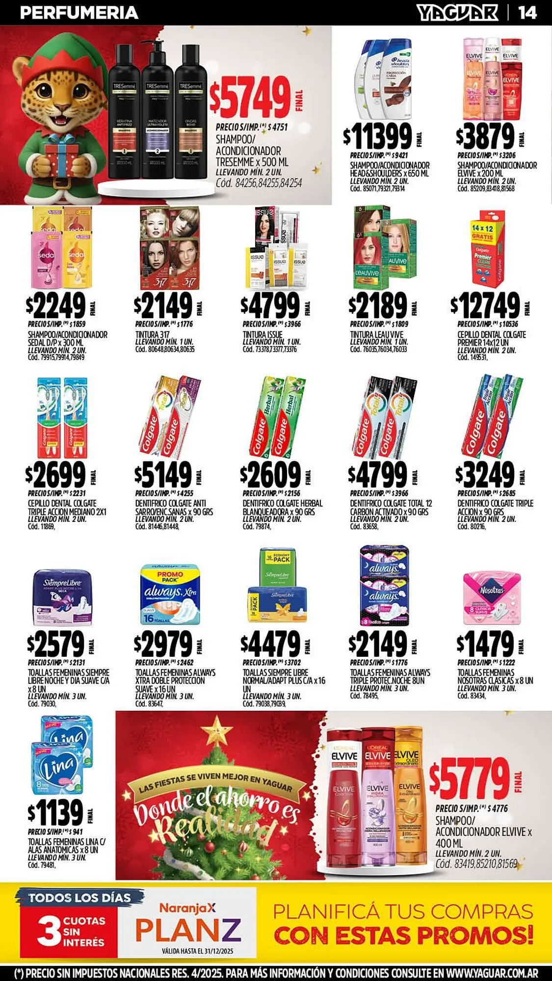 Ofertas de Catálogo Supermercados Yaguar 15 de diciembre al 21 de diciembre 2025 - Página 17 del catálogo