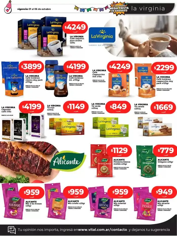 Ofertas de ¡Empezá la semana a puro AHORRO!! 1 de octubre al 6 de octubre 2024 - Página 18 del catálogo