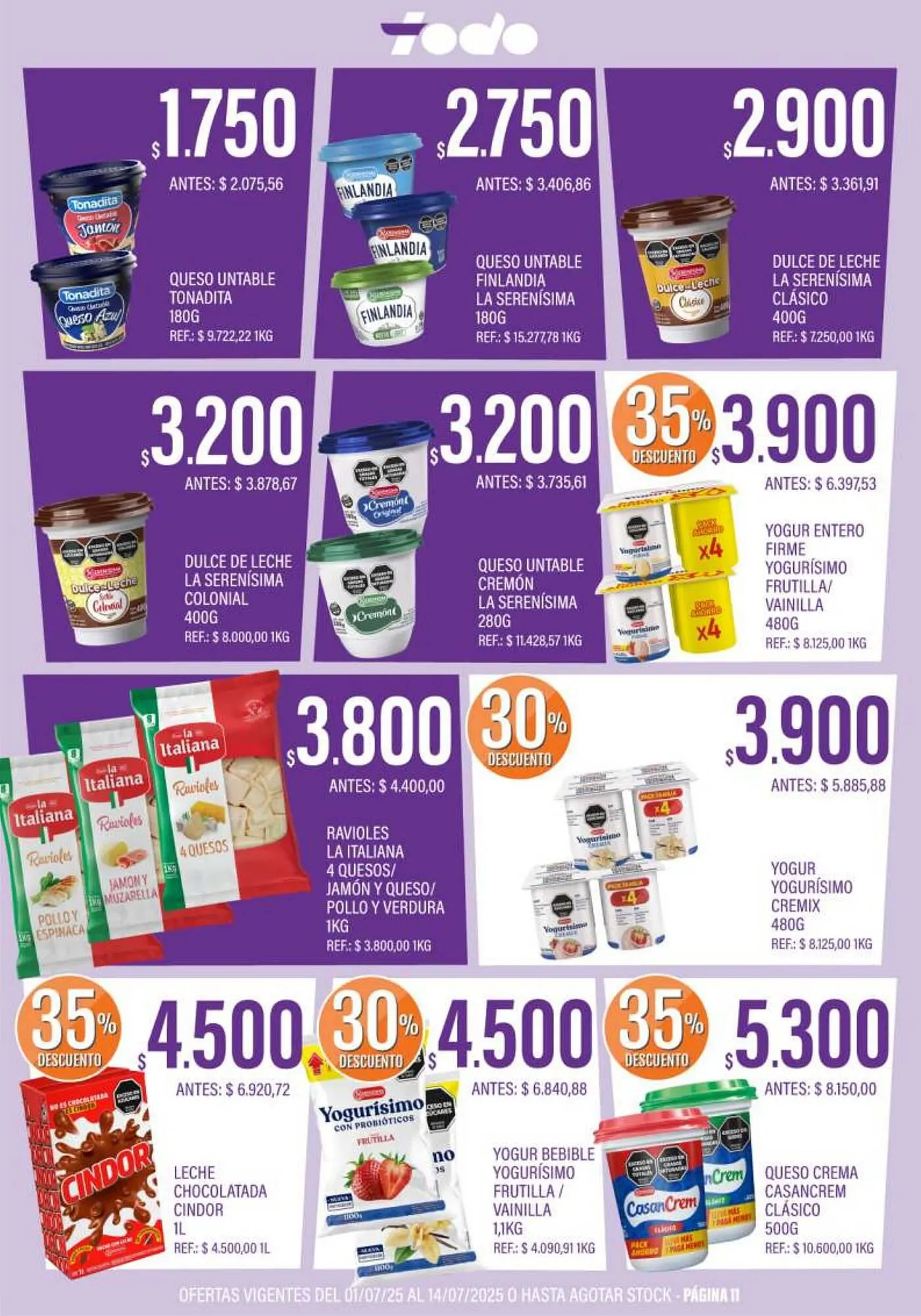 Ofertas de Catálogo Supermercados Todo 1 de julio al 15 de julio 2025 - Página 11 del catálogo