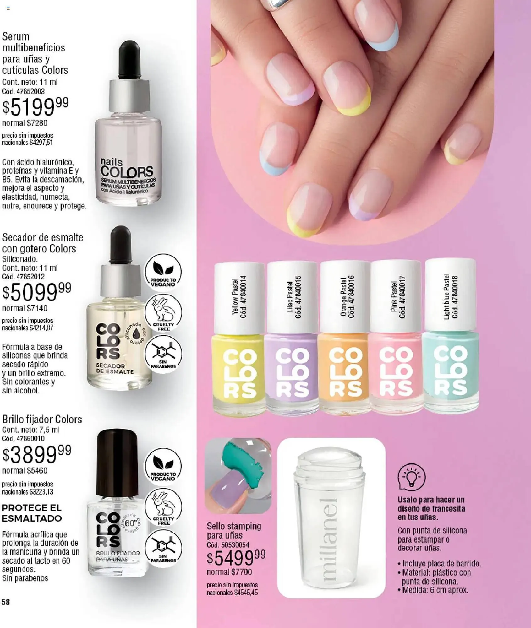 Ofertas de Catálogo Millanel Cosmética 27 de abril al 25 de mayo 2026 - Página 58 del catálogo