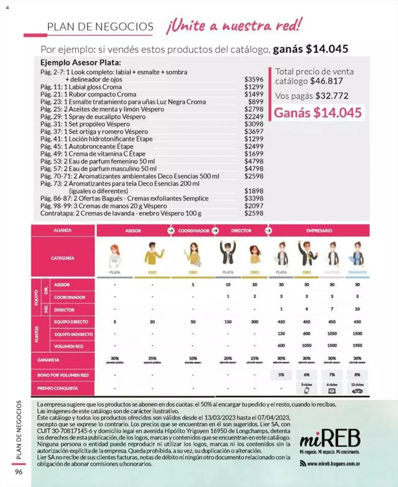 Ofertas de Bagués catálogo 17 de marzo al 31 de diciembre 2023 - Página 96 del catálogo