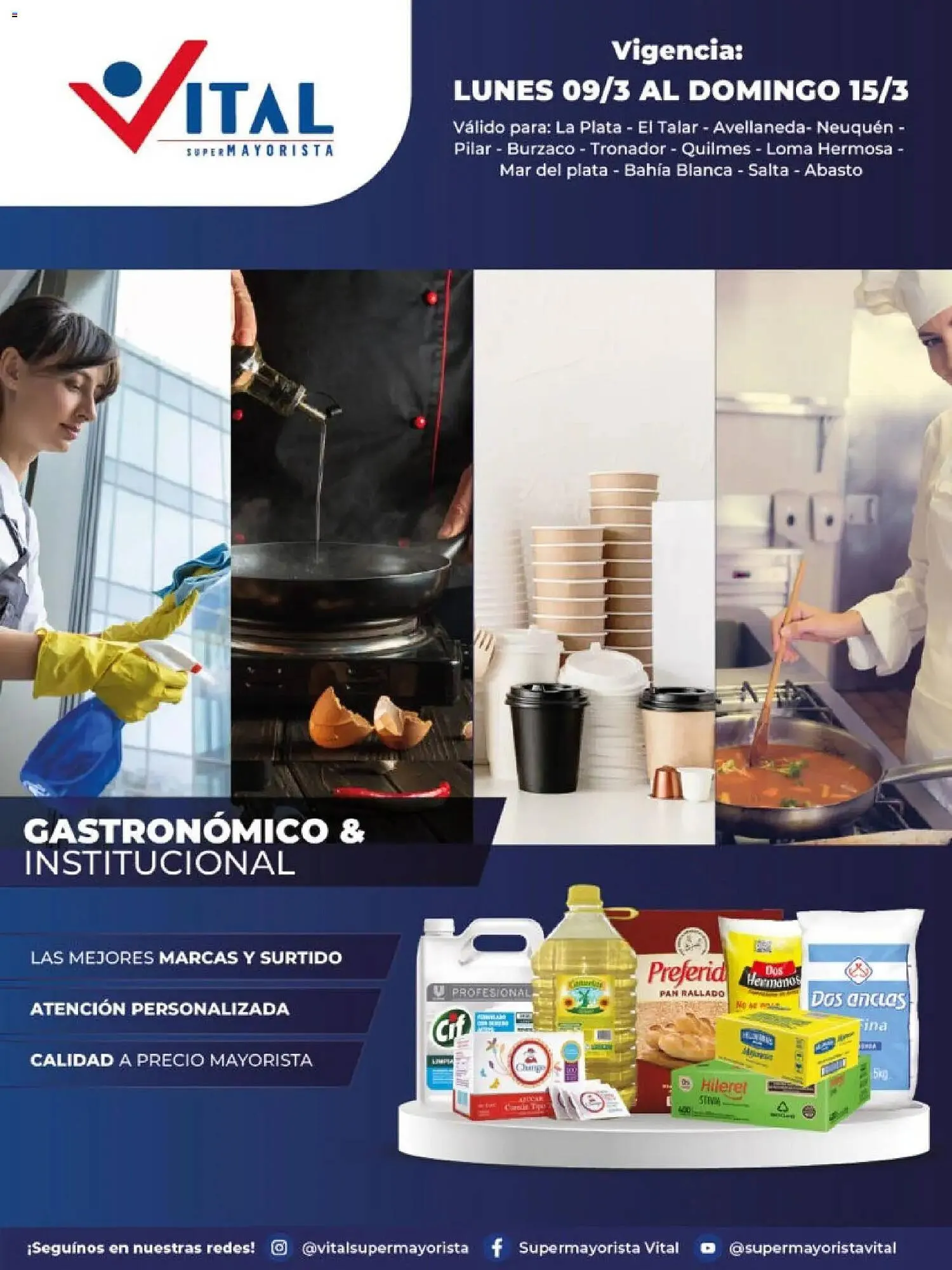 Ofertas de Catálogo Supermayorista Vital 9 de marzo al 15 de marzo 2026 - Página 1 del catálogo