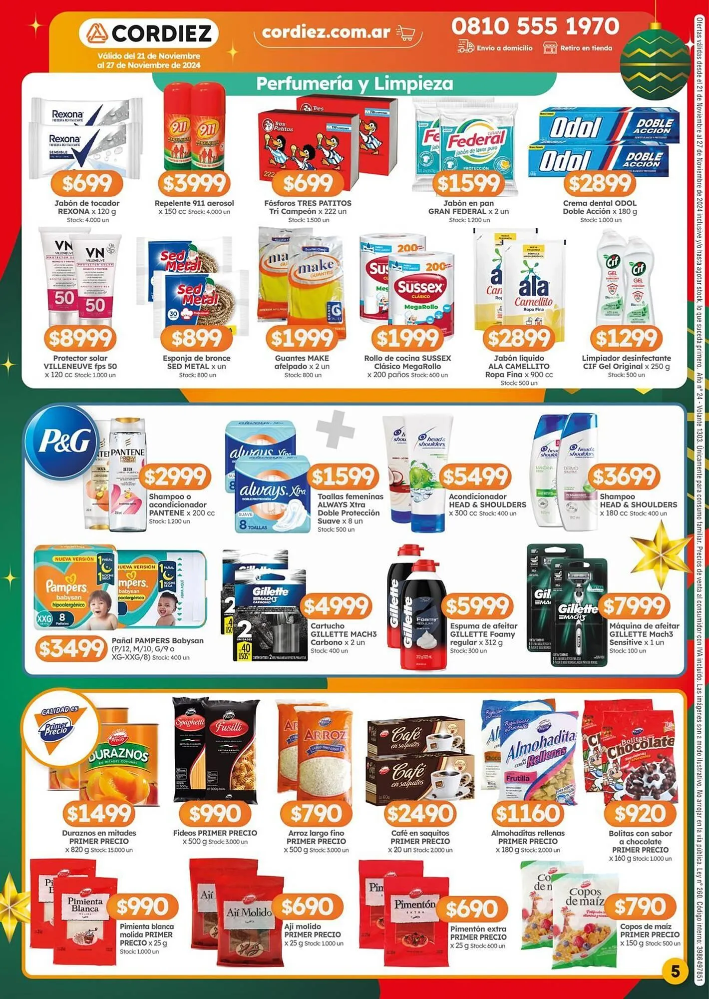 Ofertas de Catálogo Cordiez 21 de noviembre al 5 de diciembre 2024 - Página 5 del catálogo