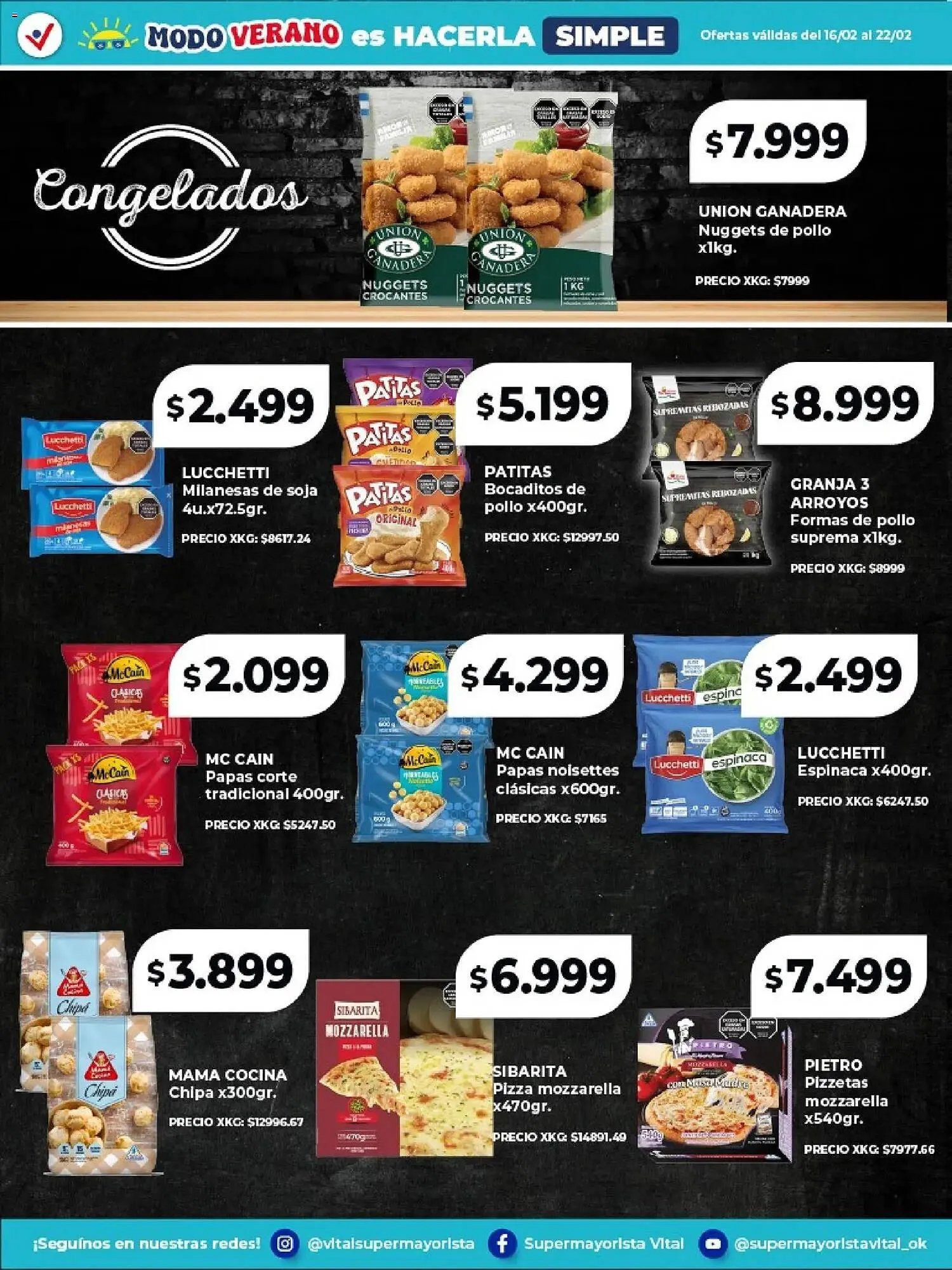 Ofertas de Catálogo Supermayorista Vital 16 de febrero al 23 de febrero 2026 - Página 7 del catálogo