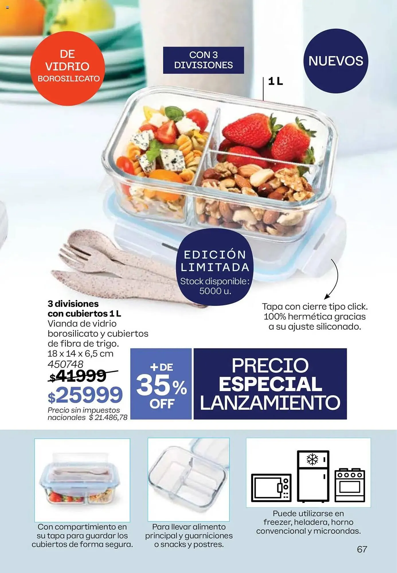 Ofertas de Catálogo Tupperware 9 de julio al 23 de julio 2025 - Página 68 del catálogo