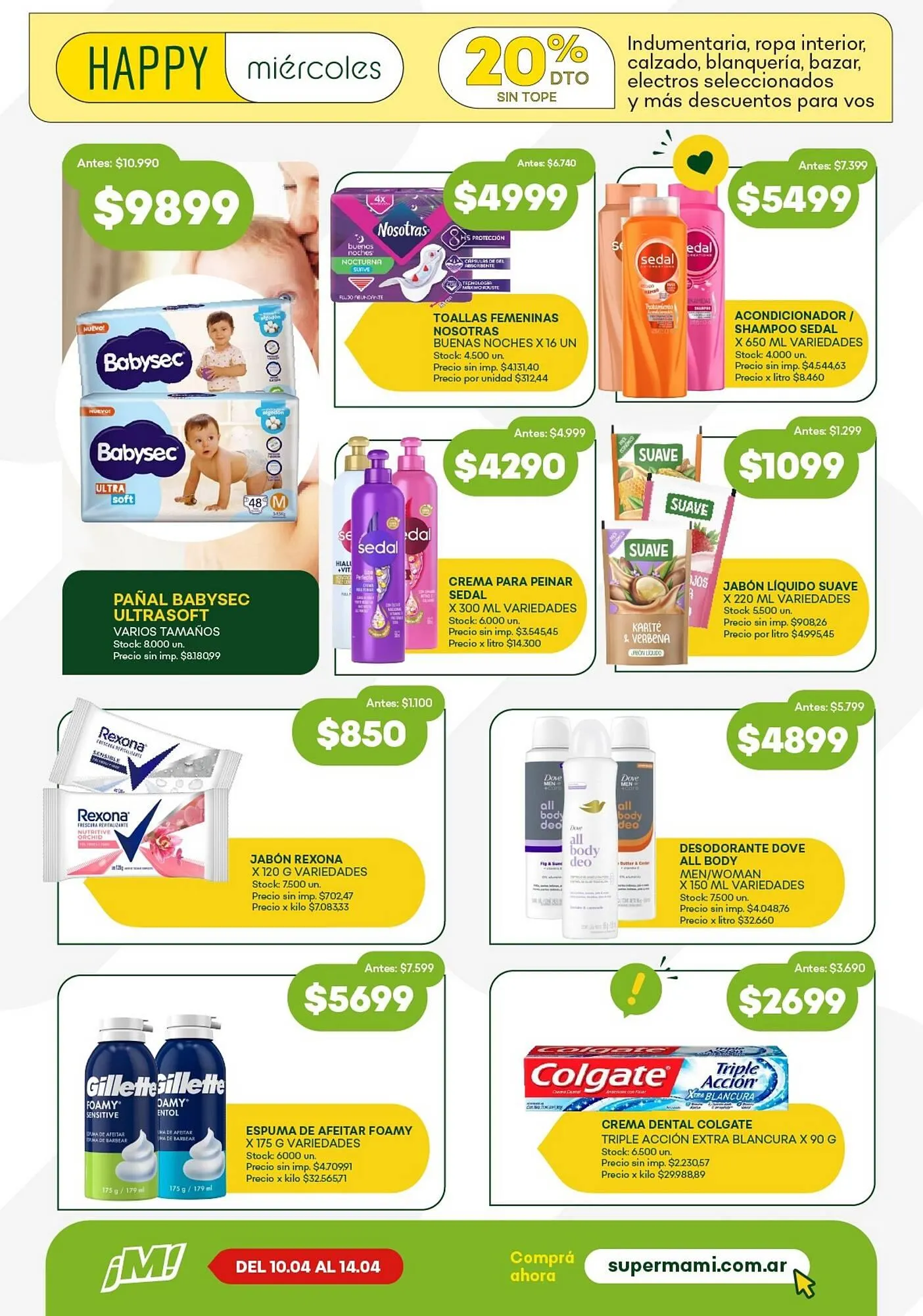 Ofertas de Catálogo Super MAMI 9 de abril al 14 de abril 2026 - Página 7 del catálogo