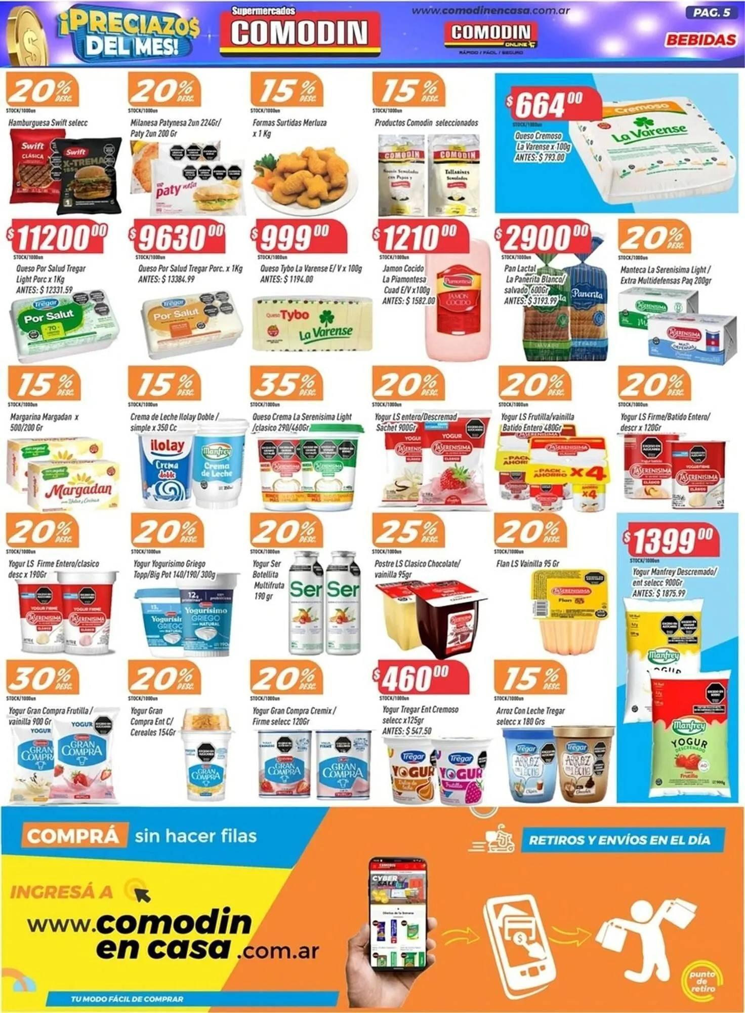 Ofertas de Catálogo Supermercados Comodin 25 de octubre al 8 de noviembre 2025 - Página 5 del catálogo