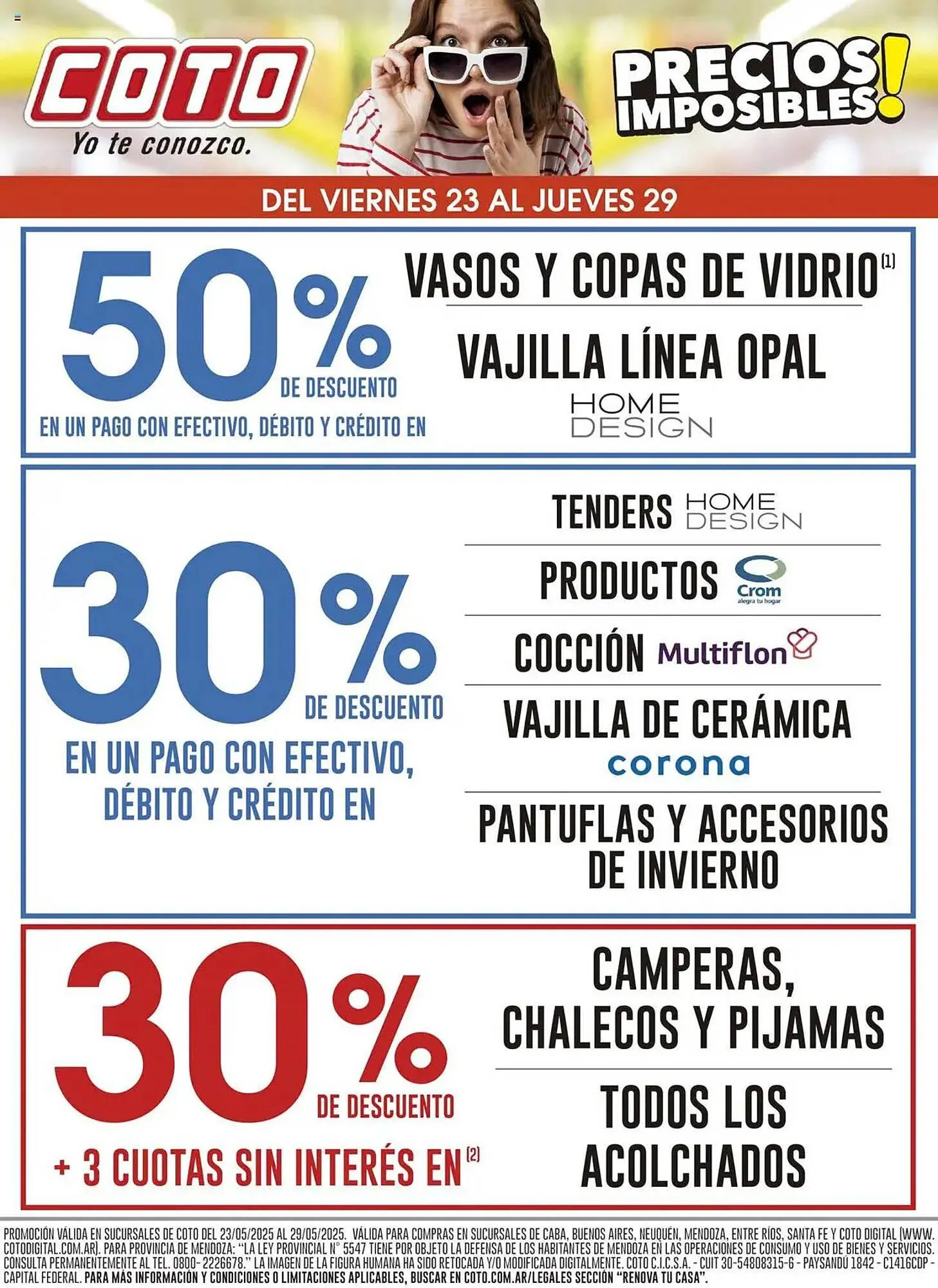 Ofertas de Catálogo Coto 23 de mayo al 29 de mayo 2025 - Página 1 del catálogo