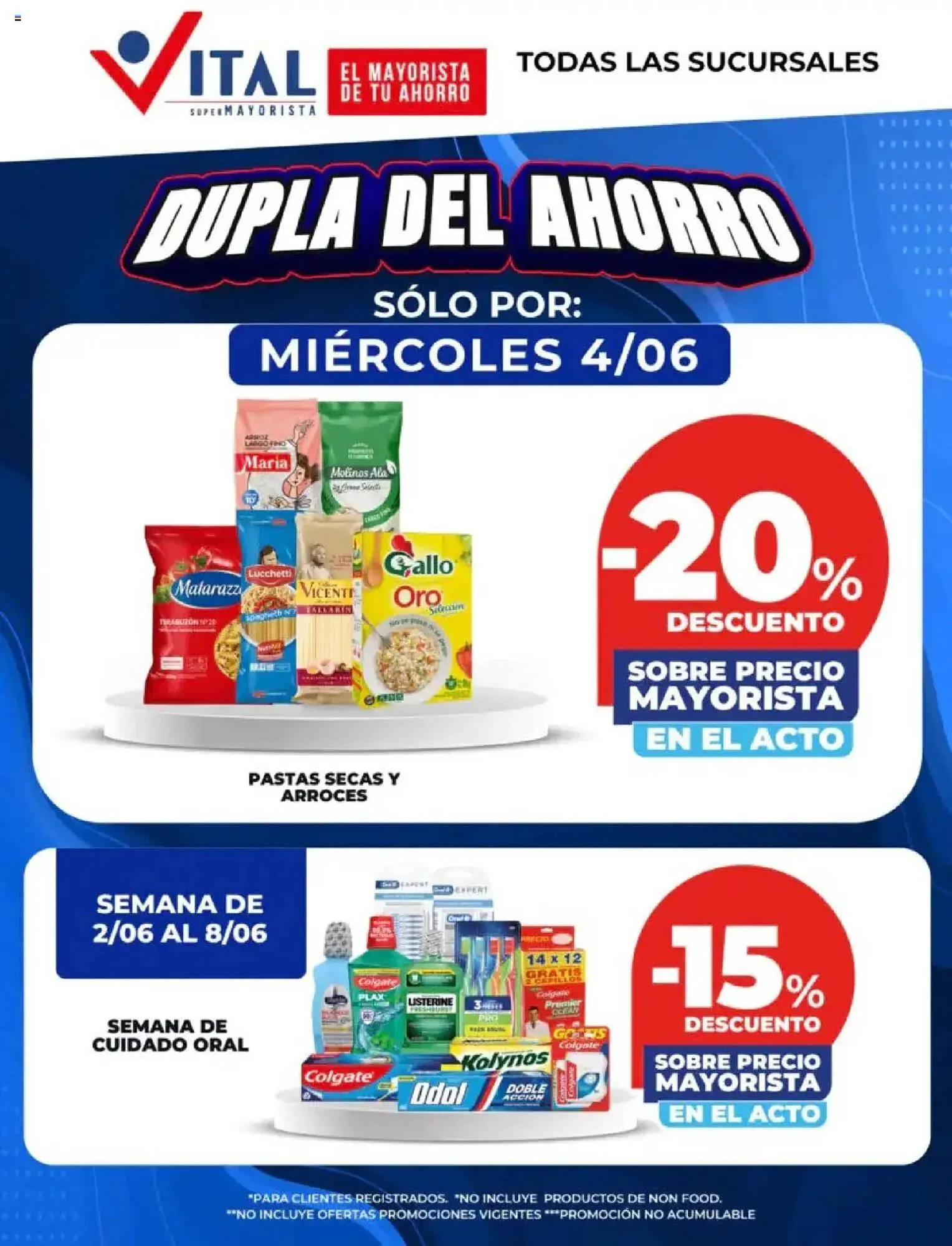 Ofertas de Catálogo Supermayorista Vital 4 de junio al 4 de junio 2025 - Página 1 del catálogo