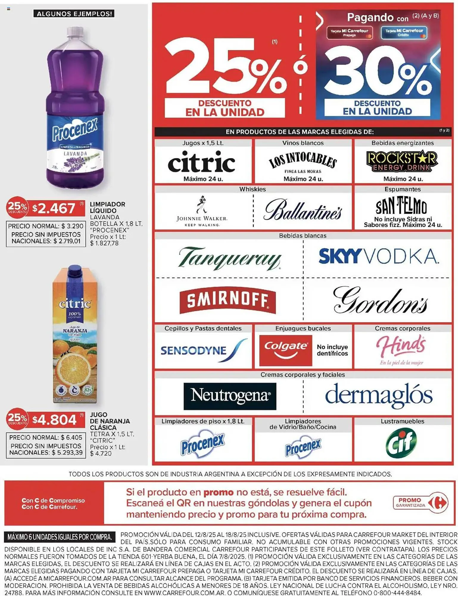 Ofertas de Catálogo Carrefour Market 12 de agosto al 19 de agosto 2025 - Página 9 del catálogo