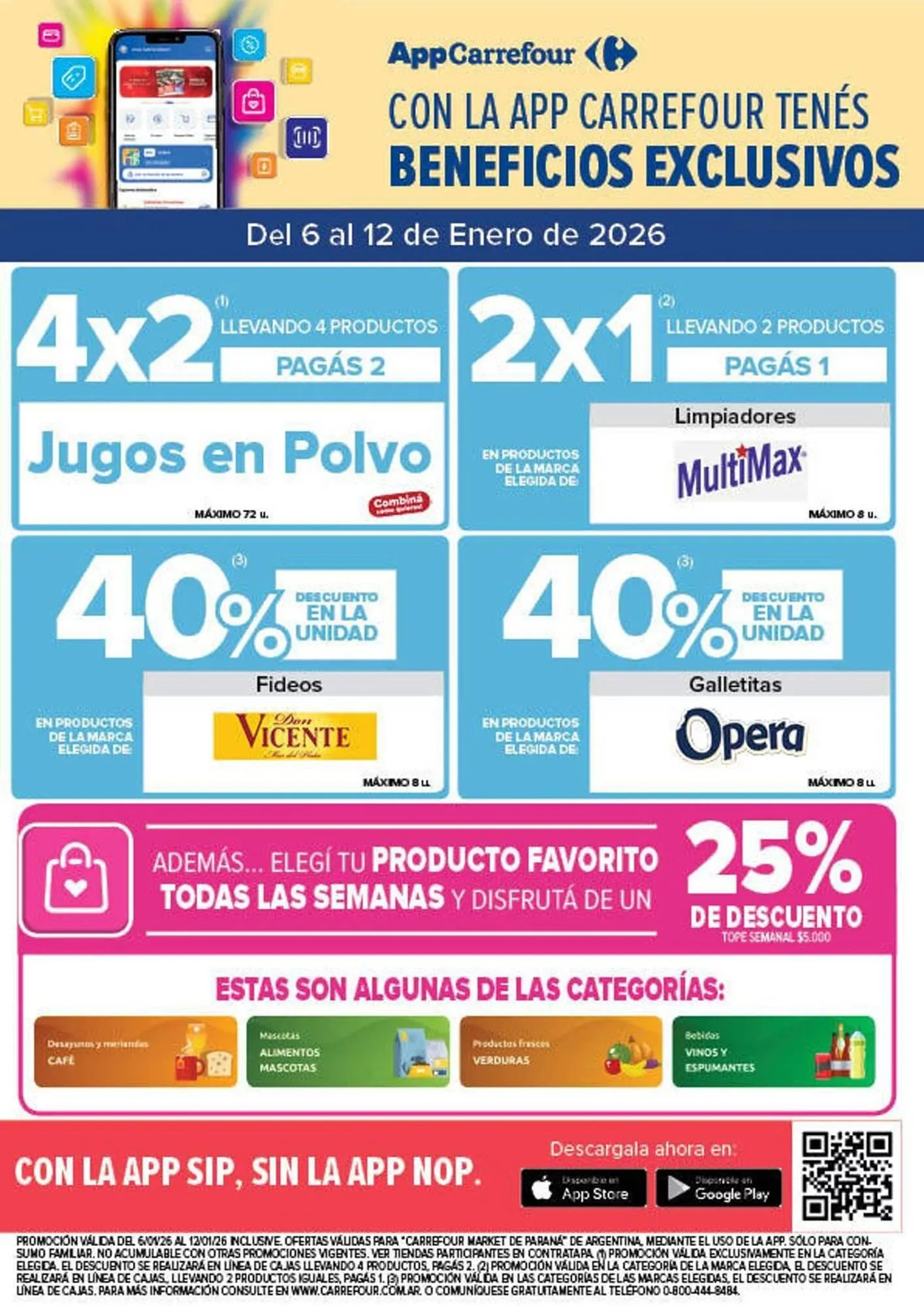 Ofertas de Folleto Carrefour Market 6 de enero al 13 de enero 2026 - Página 2 del catálogo