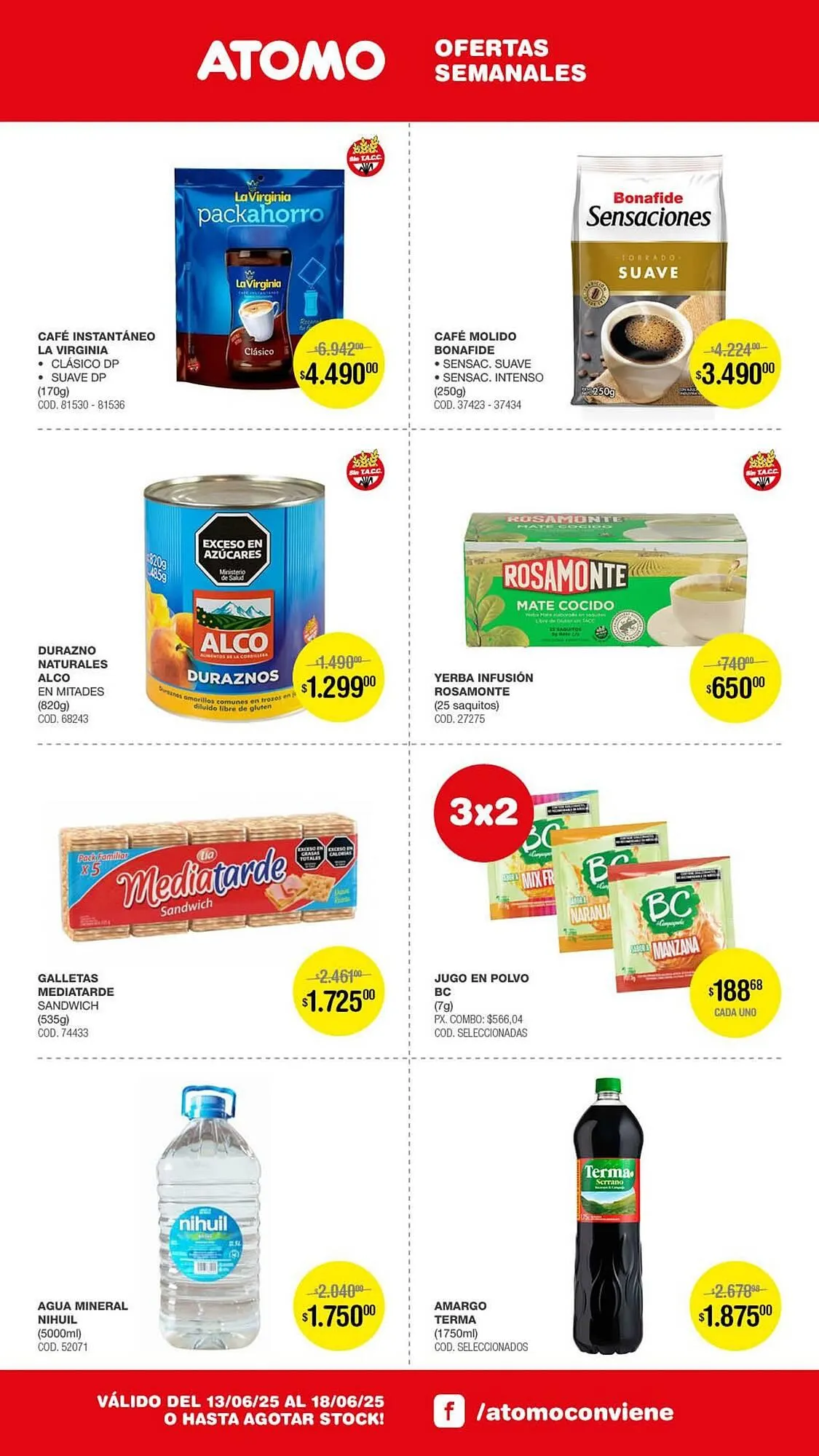 Ofertas de Catálogo Atomo Conviene 13 de junio al 18 de junio 2025 - Página 6 del catálogo