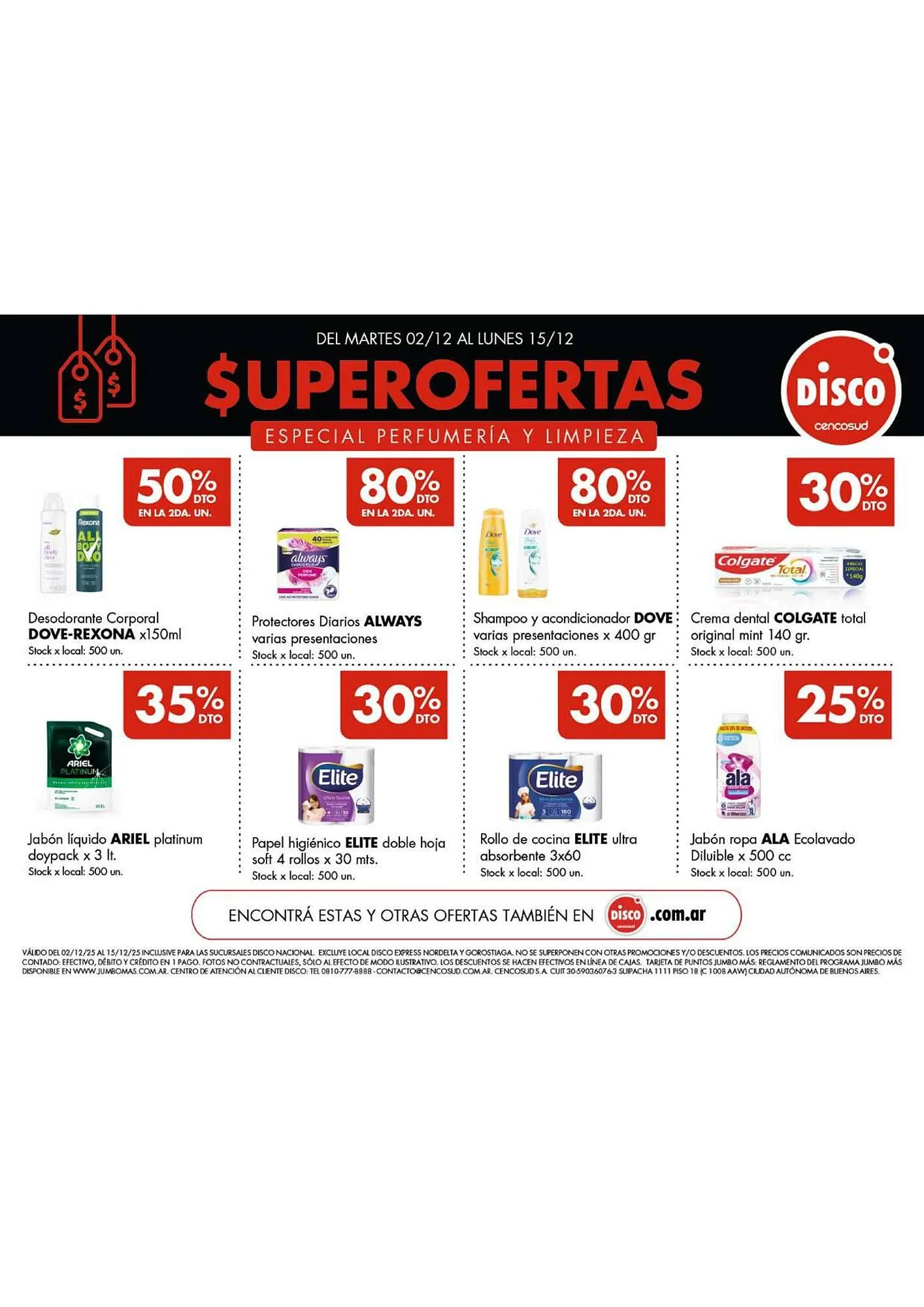 Ofertas de Folleto Disco 5 de diciembre al 15 de diciembre 2025 - Página 1 del catálogo