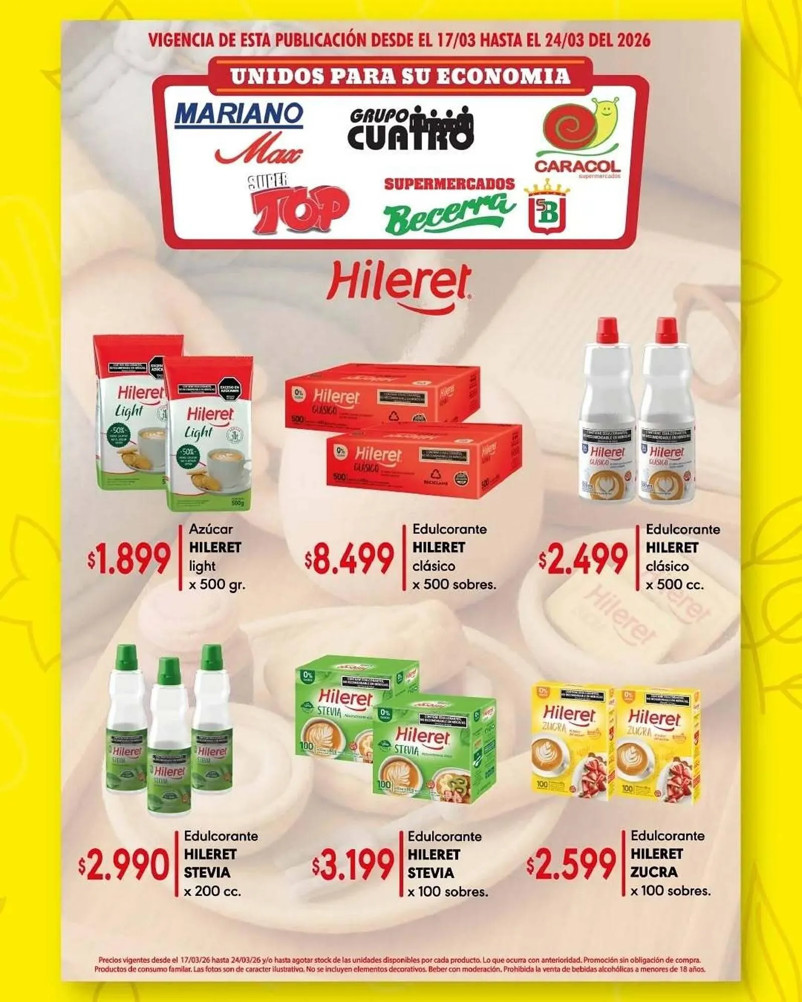Ofertas de Catálogo Supermercados Caracol 17 de marzo al 24 de marzo 2026 - Página 4 del catálogo