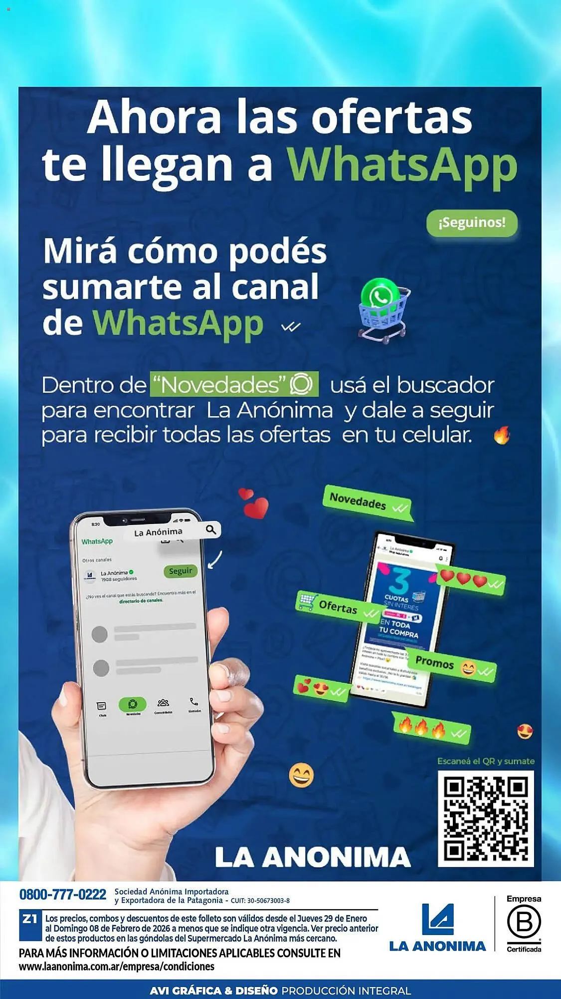 Ofertas de Catálogo La Anonima 29 de enero al 8 de febrero 2026 - Página 46 del catálogo