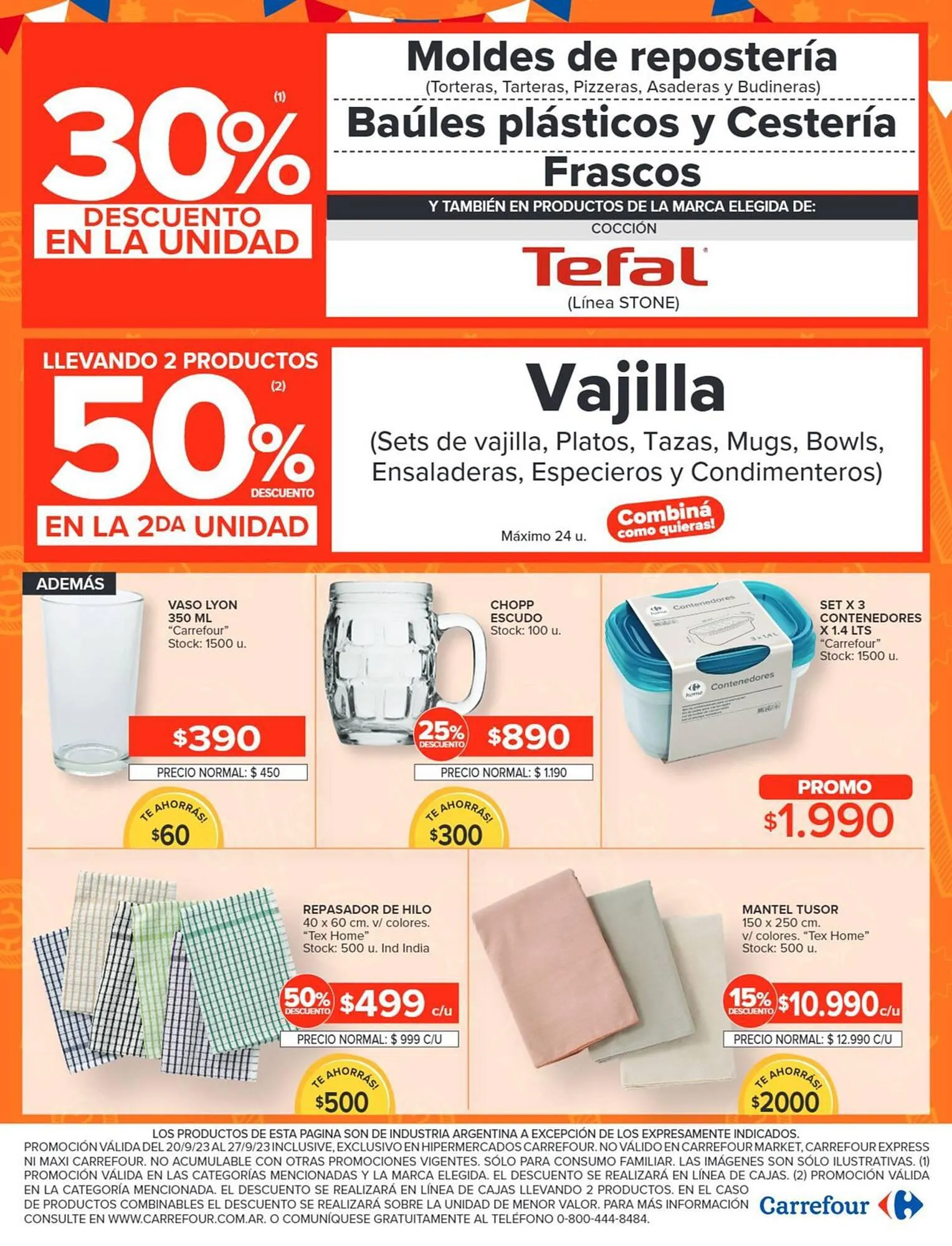 Ofertas de Catálogo Carrefour 21 de septiembre al 27 de septiembre 2023 - Página 7 del catálogo