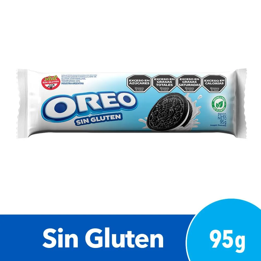 Galletitas Oreo Sin Gluten 95 Gr.