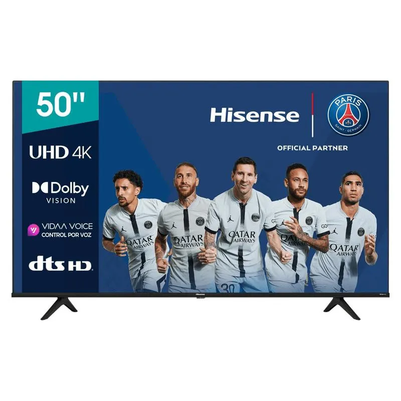 Smart Led TV 4K 50" Hisense 50A64H