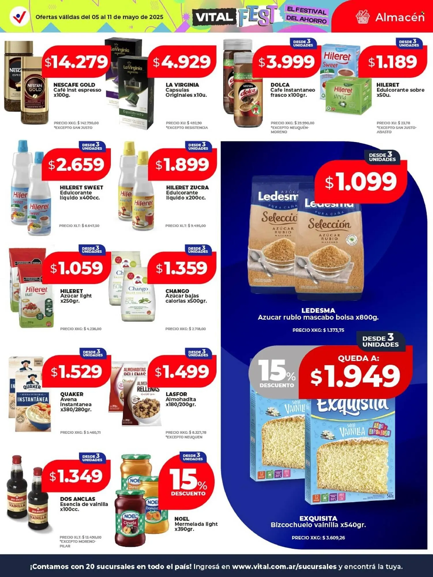 Ofertas de Catálogo Supermayorista Vital 5 de mayo al 13 de mayo 2025 - Página 18 del catálogo