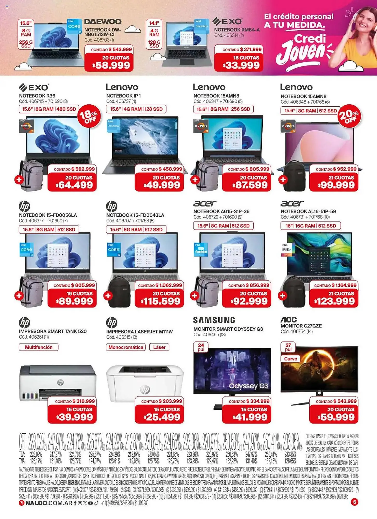 Ofertas de Catálogo Naldo Lombardi 1 de julio al 4 de agosto 2025 - Página 5 del catálogo