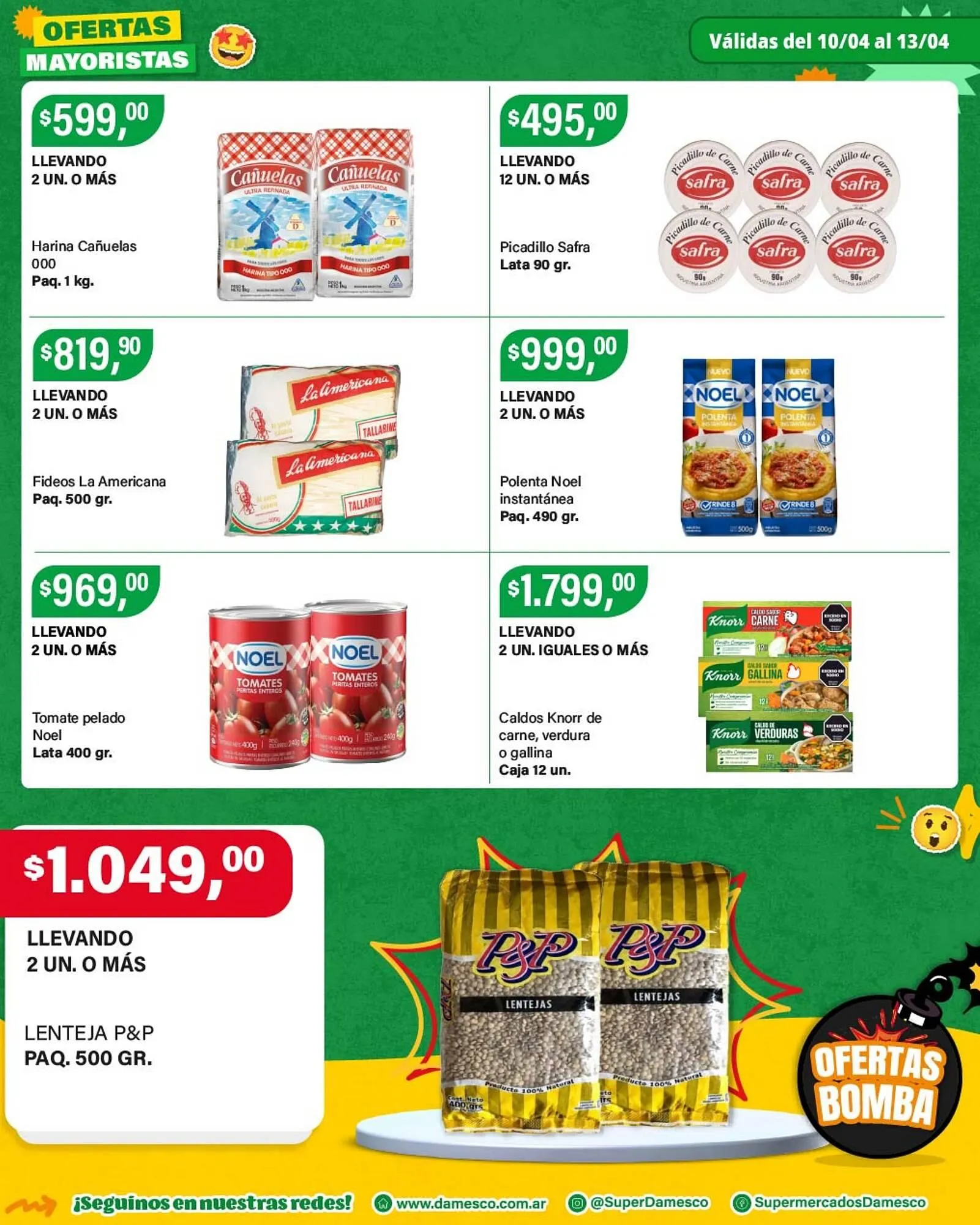 Ofertas de Catálogo Supermercados Damesco 10 de abril al 13 de abril 2026 - Página 3 del catálogo