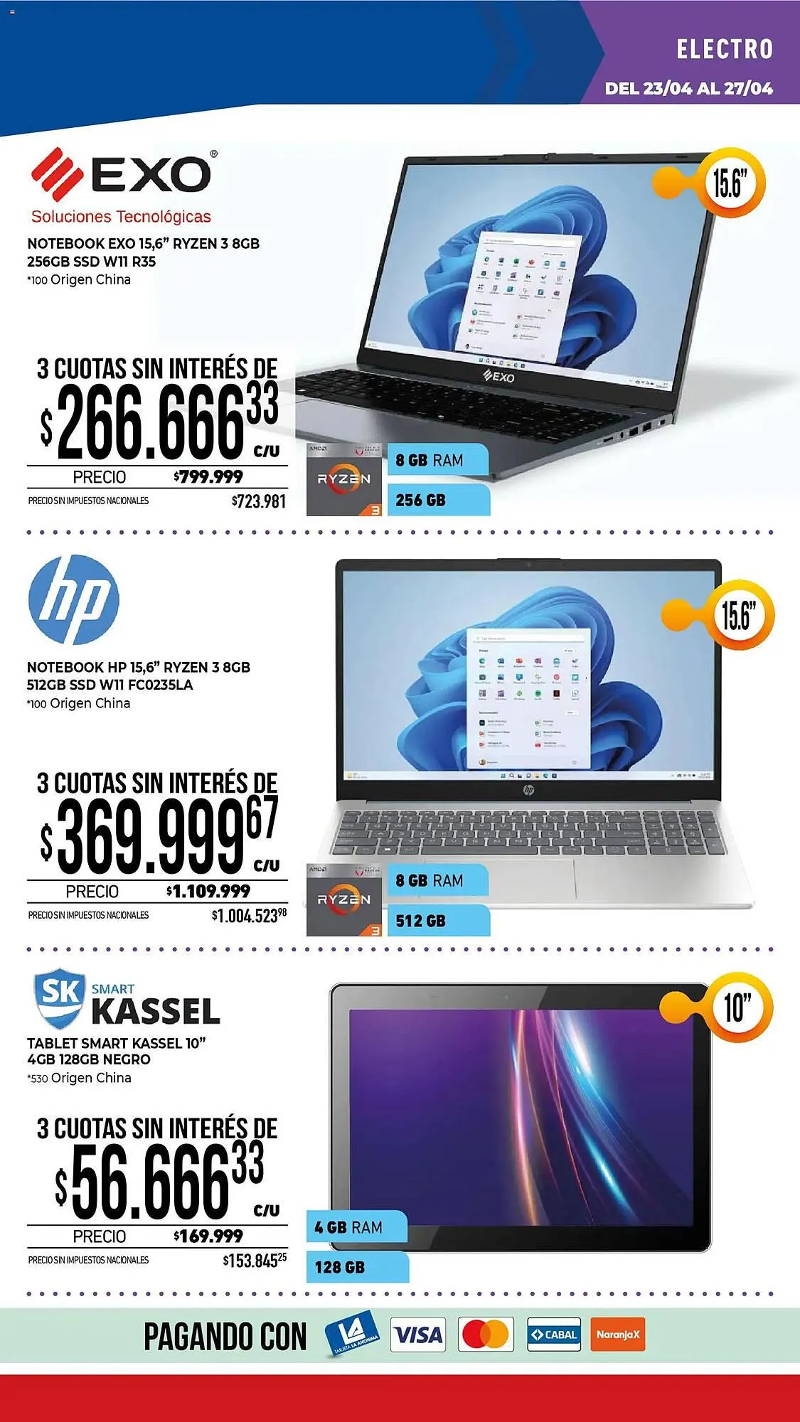 Ofertas de Catálogo La Anonima 23 de abril al 3 de mayo 2026 - Página 34 del catálogo