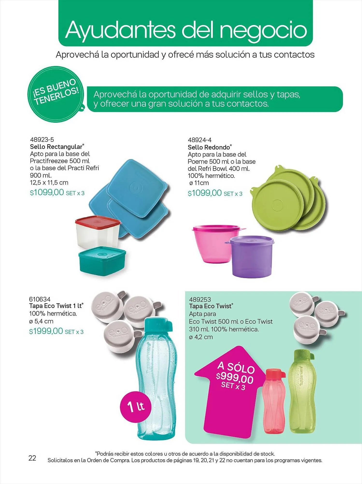 Ofertas de Catálogo Tupperware 4 de julio al 15 de agosto 2023 - Página 22 del catálogo