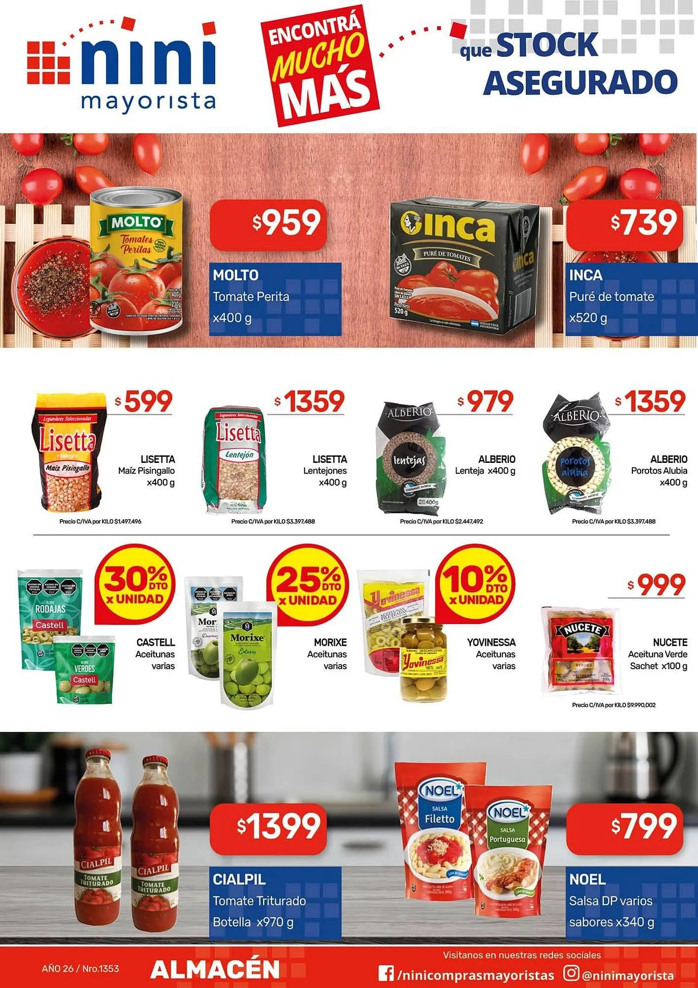 Ofertas de Catálogo Nini Mayorista 30 de marzo al 5 de abril 2026 - Página 23 del catálogo