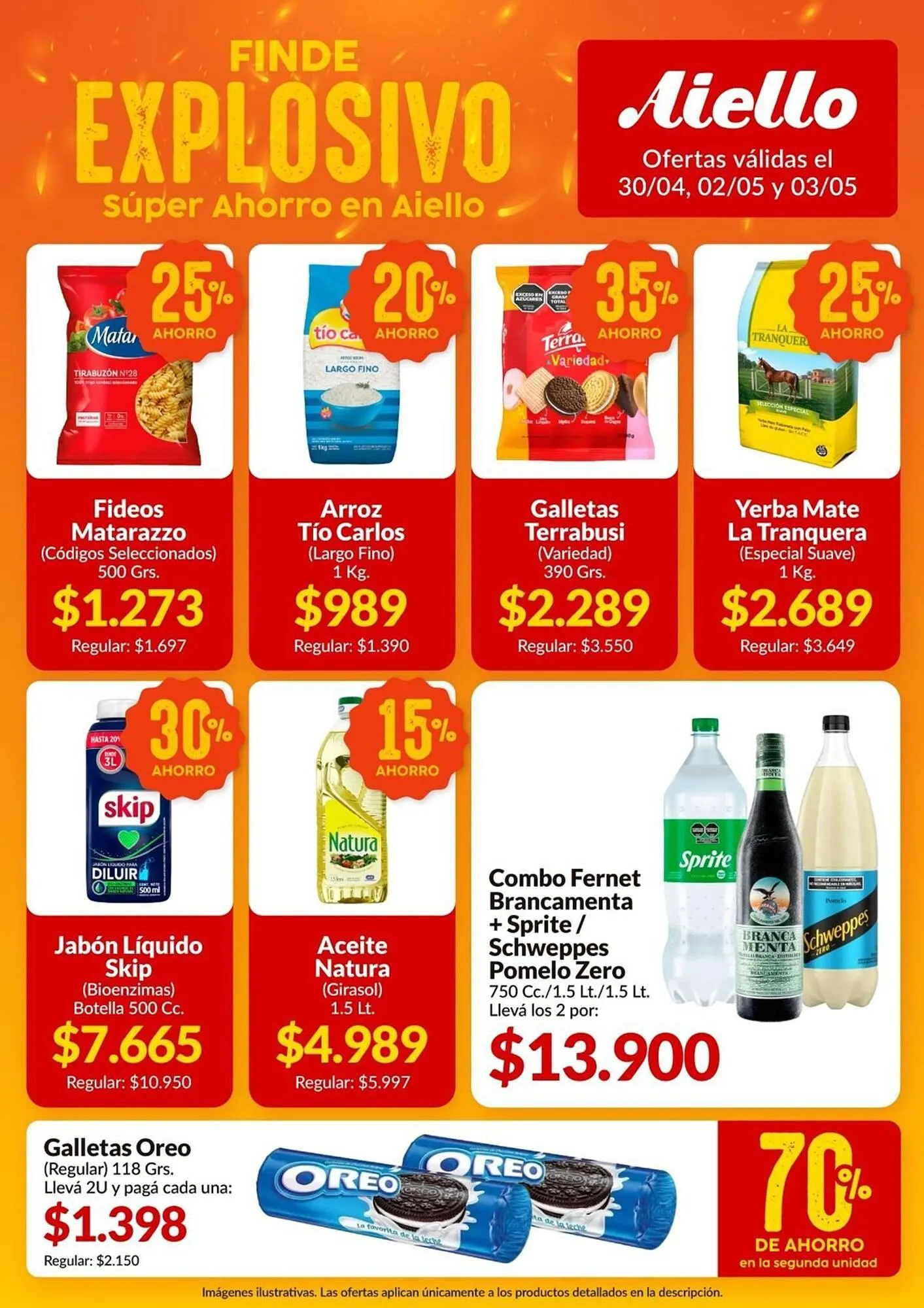 Ofertas de Catálogo Supermercados Aiello 30 de abril al 3 de mayo 2026 - Página 2 del catálogo