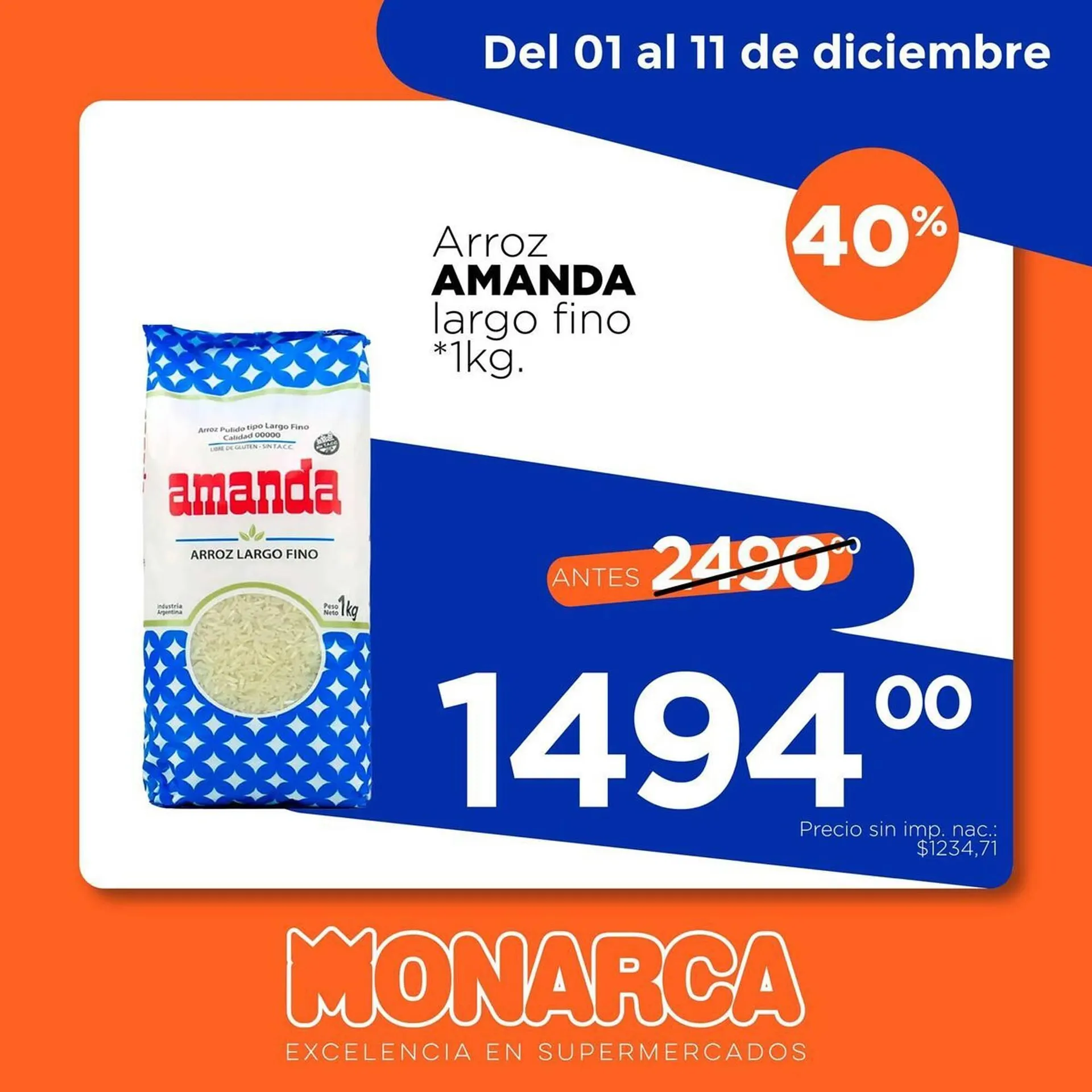 Ofertas de Catálogo Supermercados Monarca 3 de diciembre al 11 de diciembre 2025 - Página 9 del catálogo