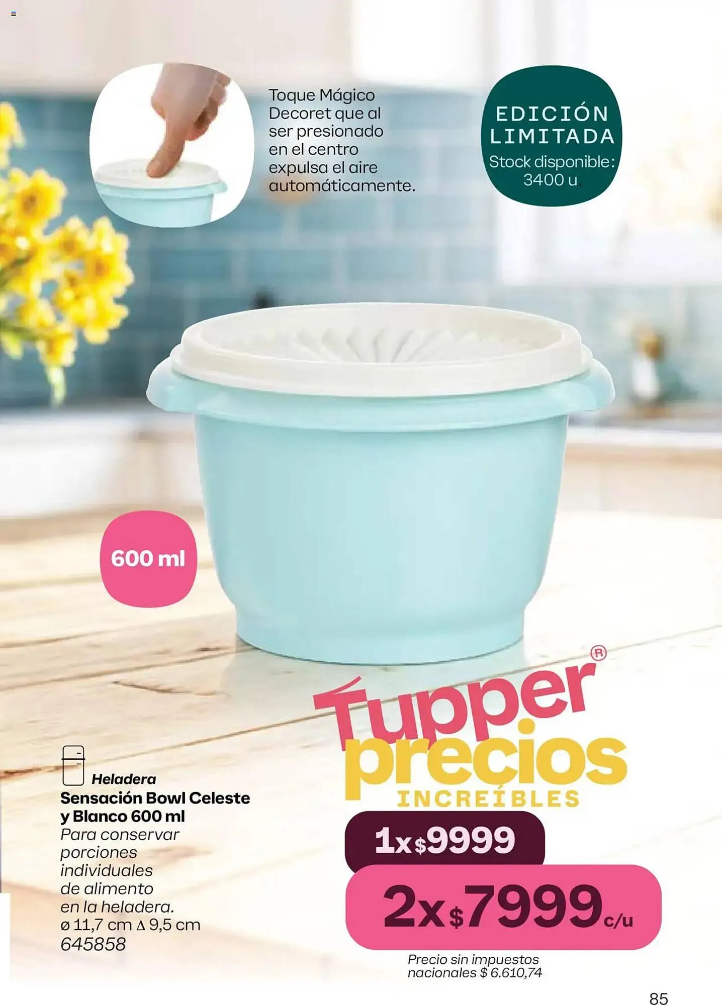 Ofertas de Catálogo Tupperware 29 de mayo al 12 de junio 2025 - Página 86 del catálogo