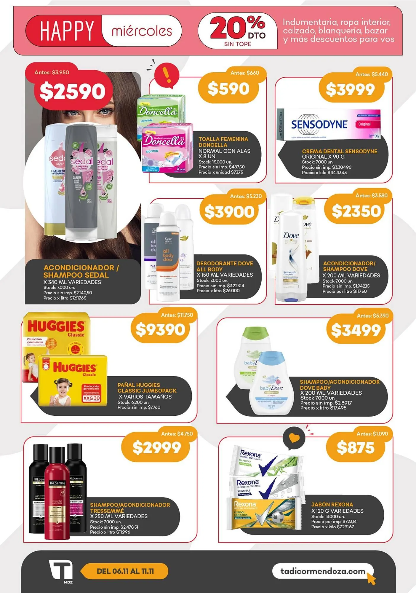 Ofertas de Catálogo Supermercados Tadicor 5 de noviembre al 11 de noviembre 2025 - Página 6 del catálogo