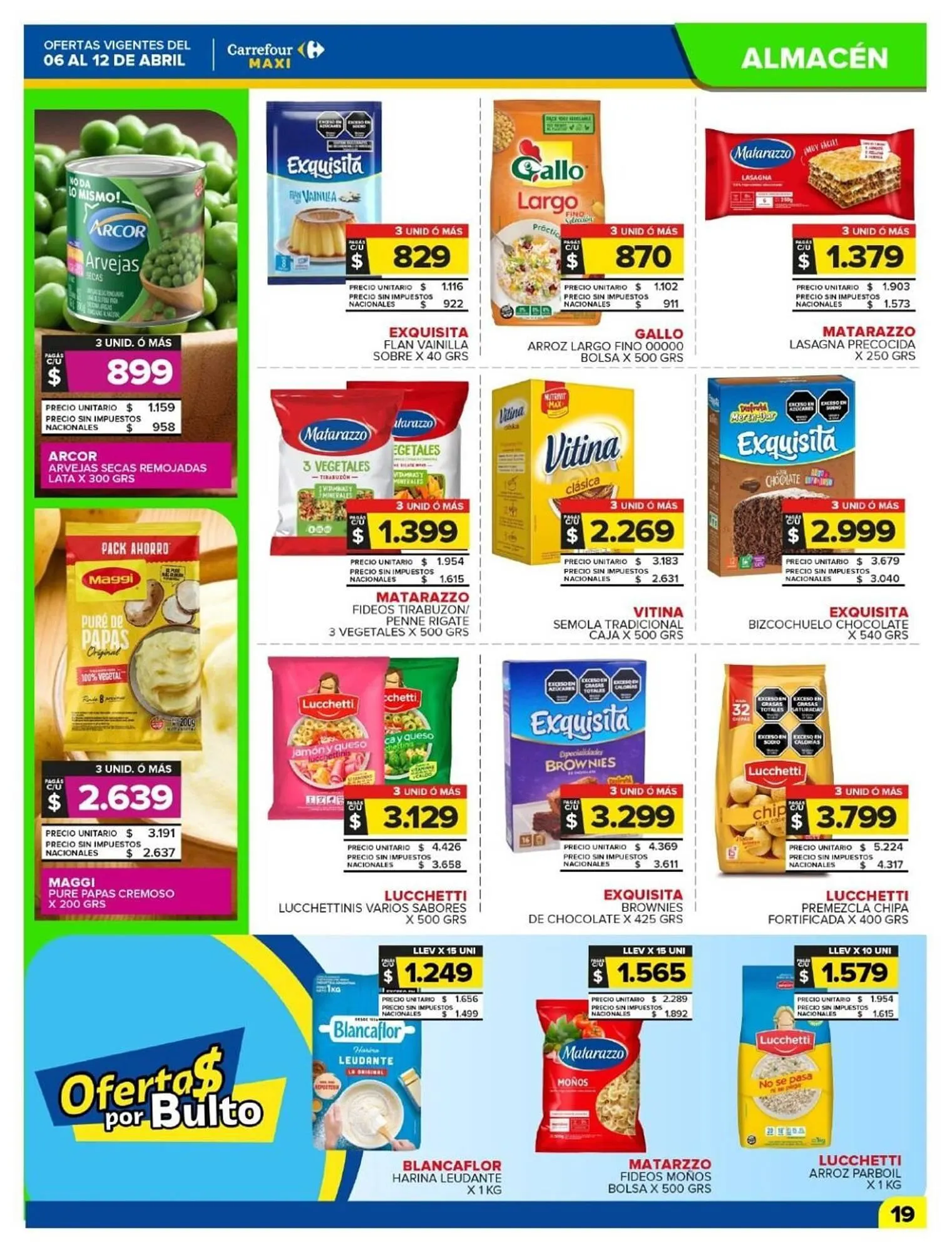 Ofertas de Folleto Carrefour Maxi 6 de abril al 12 de abril 2026 - Página 19 del catálogo