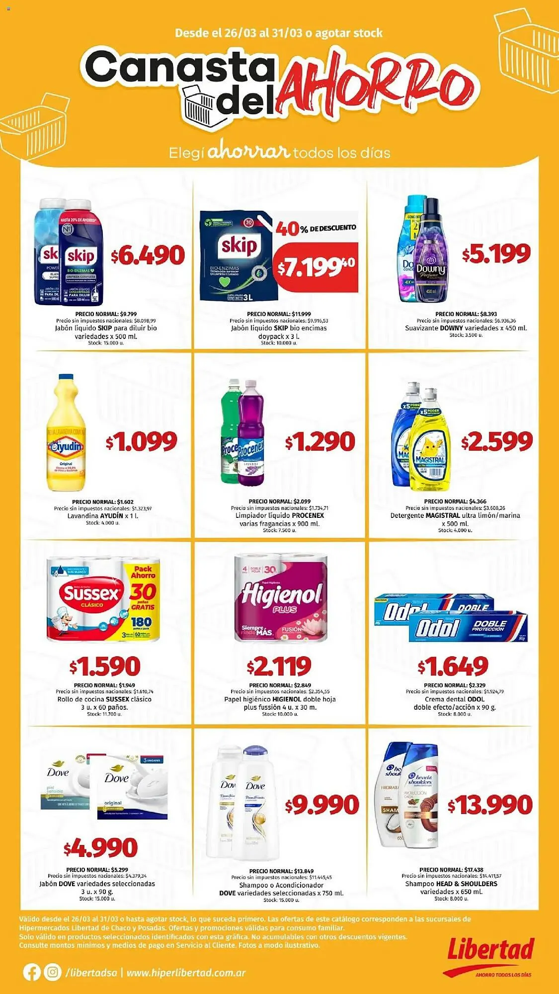 Ofertas de Catálogo Hipermercado Libertad 26 de marzo al 31 de marzo 2026 - Página 6 del catálogo