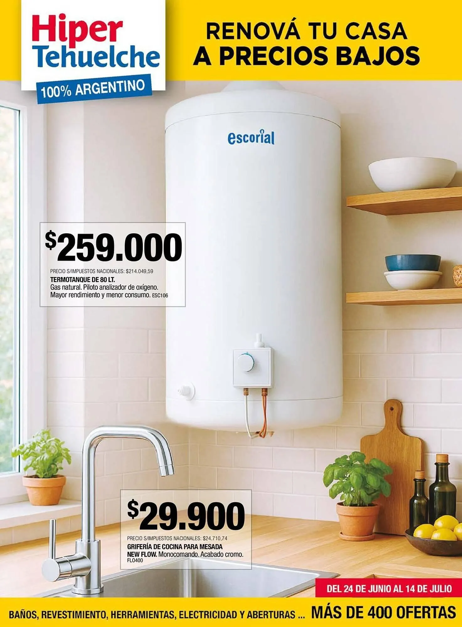 Ofertas de Catálogo Hipertehuelche 11 de julio al 14 de julio 2025 - Página 1 del catálogo