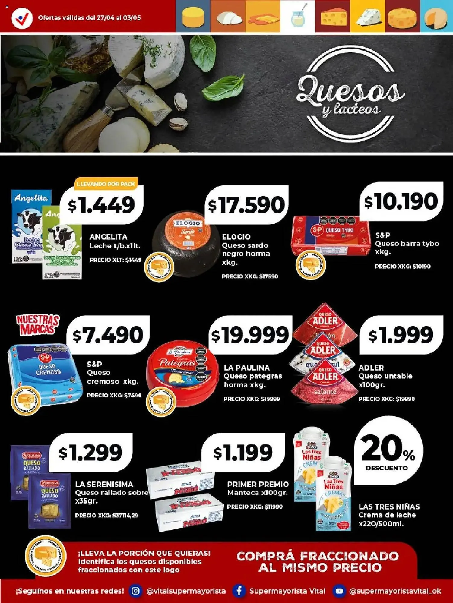 Ofertas de Catálogo Supermayorista Vital 27 de abril al 3 de mayo 2026 - Página 4 del catálogo
