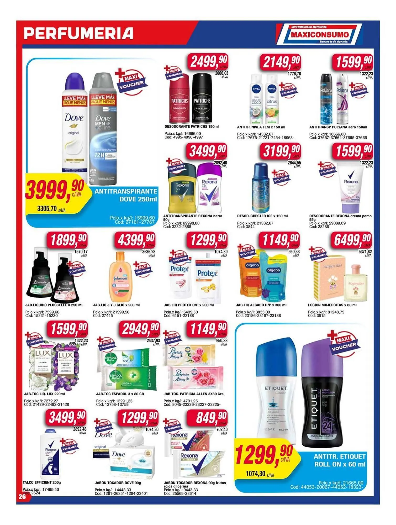 Ofertas de Catálogo Maxiconsumo 18 de agosto al 24 de agosto 2025 - Página 26 del catálogo