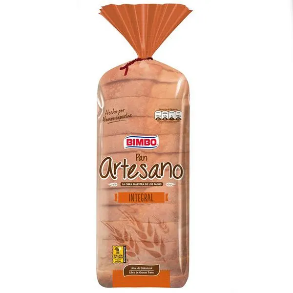 BIMBO ARTESANO INTEGRAL PAN 500GR