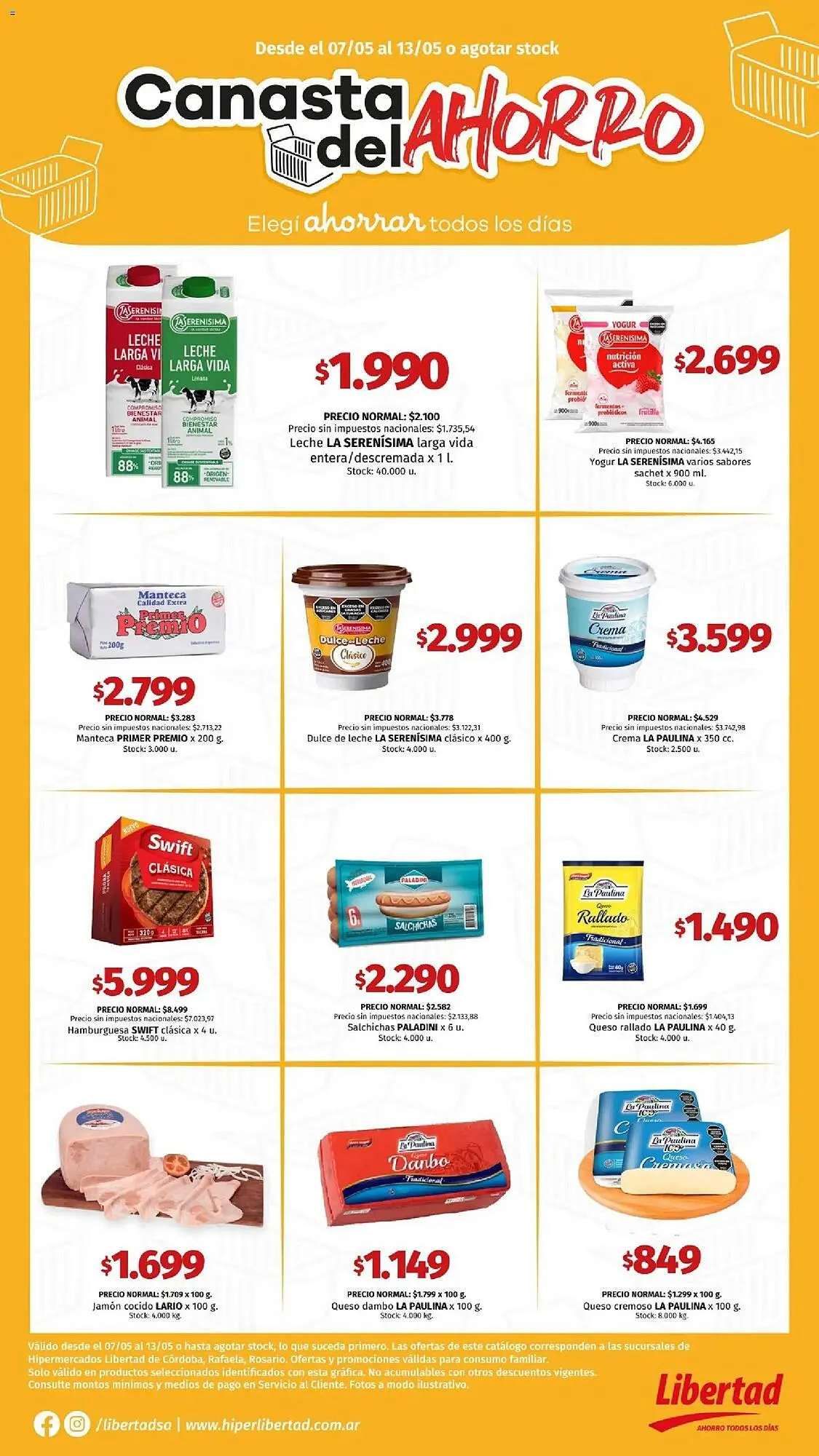 Ofertas de Catálogo Hipermercado Libertad 7 de mayo al 13 de mayo 2026 - Página 3 del catálogo