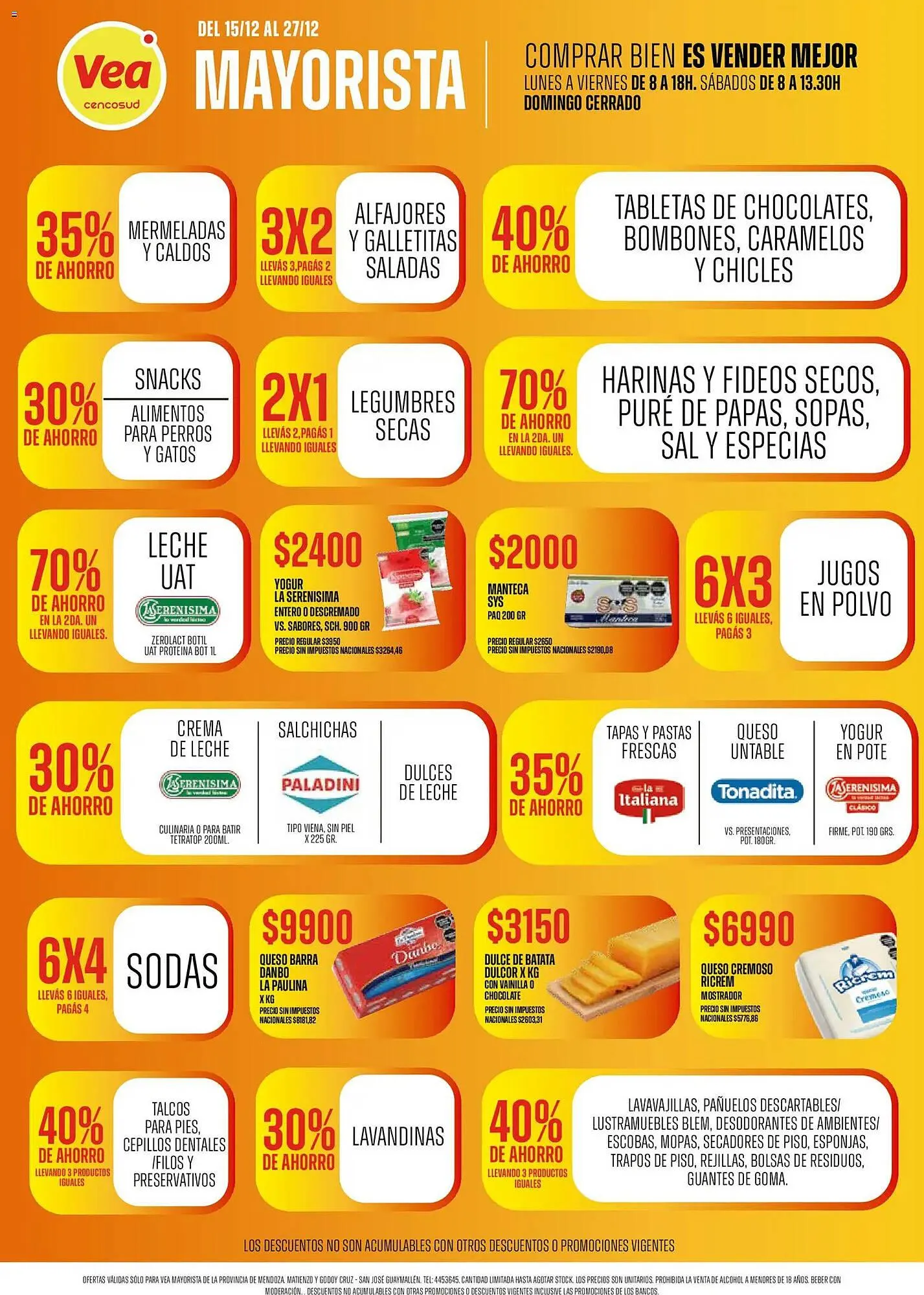 Ofertas de Catálogo Supermercados Vea 15 de diciembre al 27 de diciembre 2025 - Página 2 del catálogo