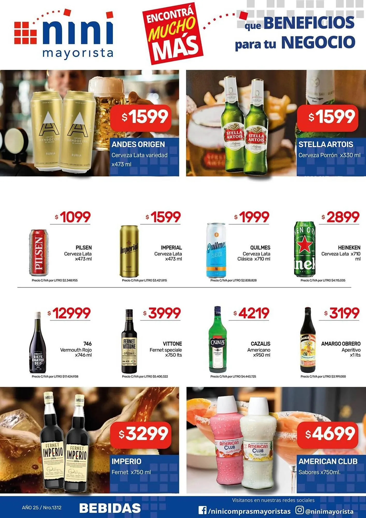 Ofertas de Catálogo Nini Mayorista 16 de junio al 22 de junio 2025 - Página 11 del catálogo